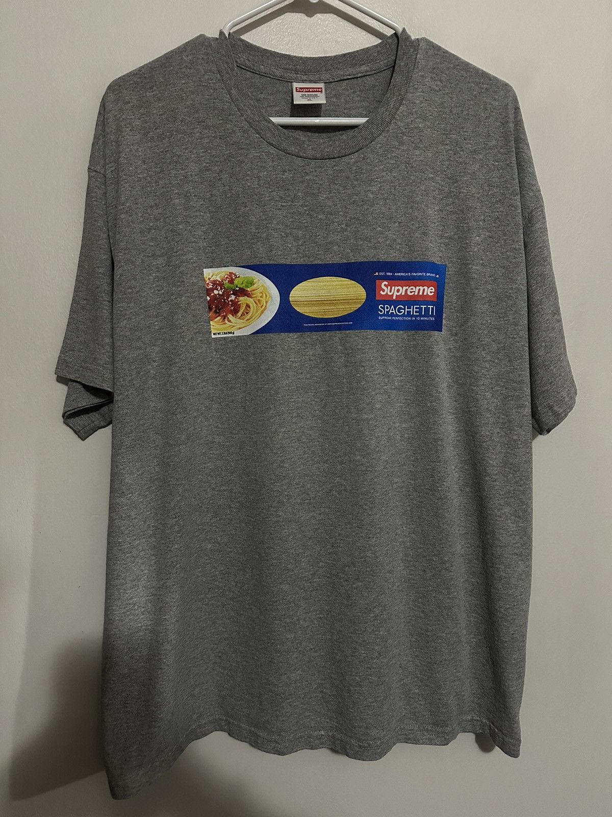 Supreme Supreme Spaghetti Tee Size US XL / EU 56 / 4 - 1 Thumbnail