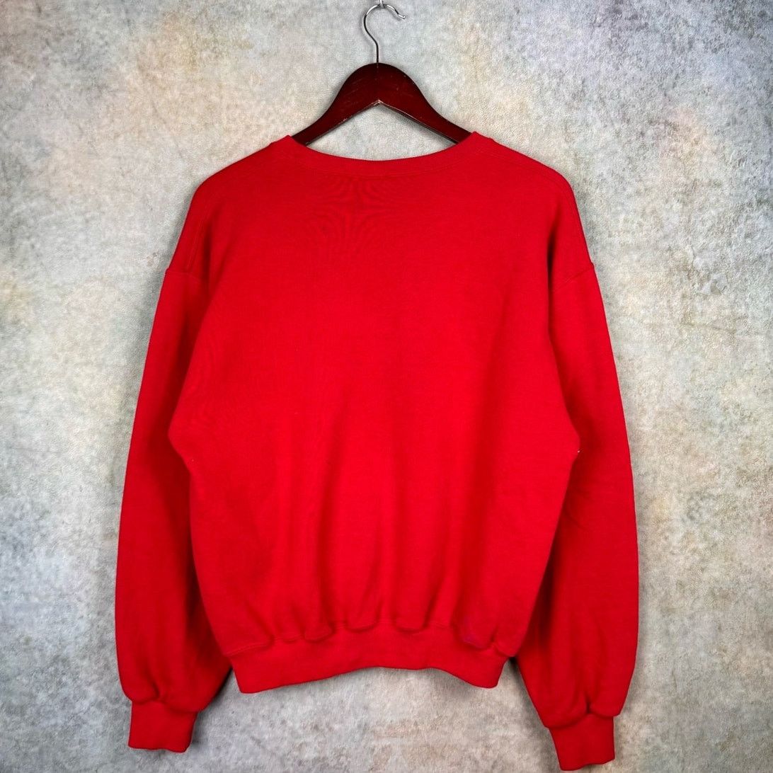 Russell Athletic × Vintage VTG 90s Ole Miss Rebels Crewneck Sweatshirt Sz M Russell Size US M / EU 48-50 / 2 - 7 Thumbnail