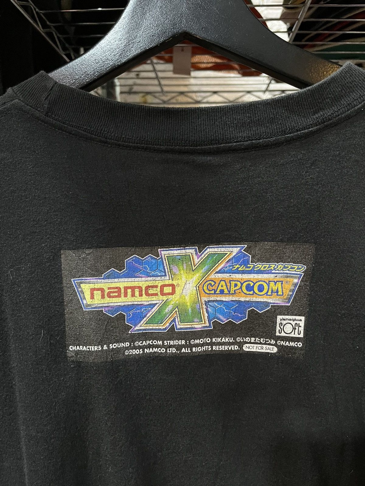 Vintage NAMCO x CAPCOM Characters Promo Tee 2005s Size US L / EU 52-54 / 3 - 4 Thumbnail