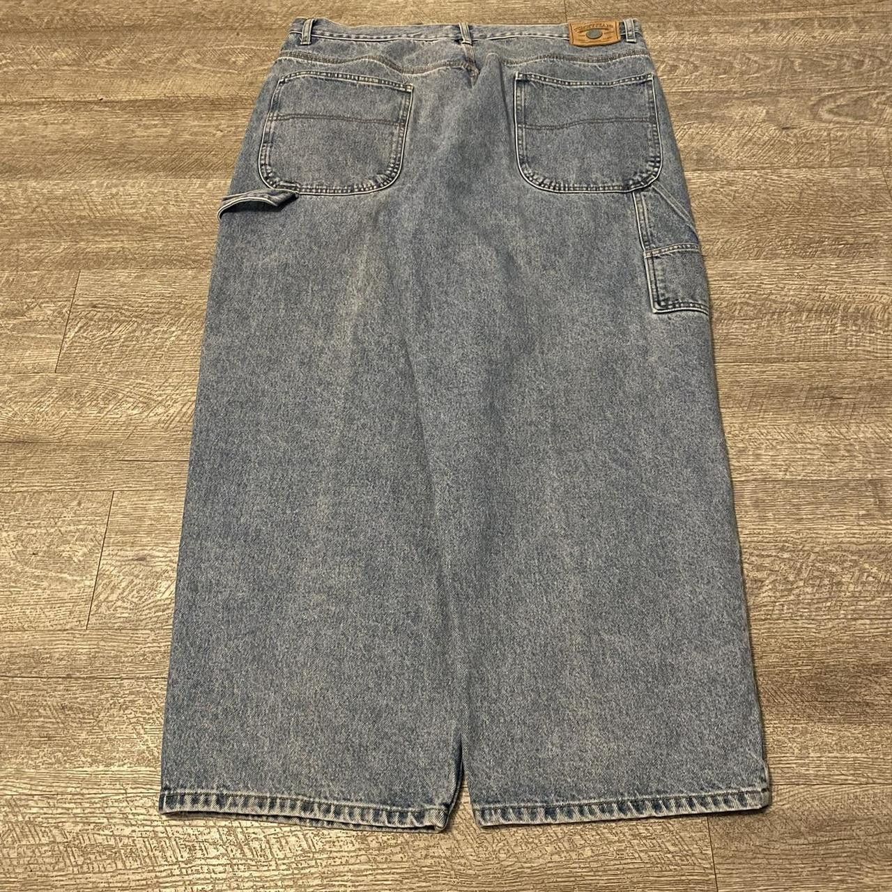 Tommy Hilfiger × Vintage Vintage Y2K Blue Tommy Hilfiger Baggy Wide Carpenter Jeans Size US 40 / EU 56 - 1 Thumbnail