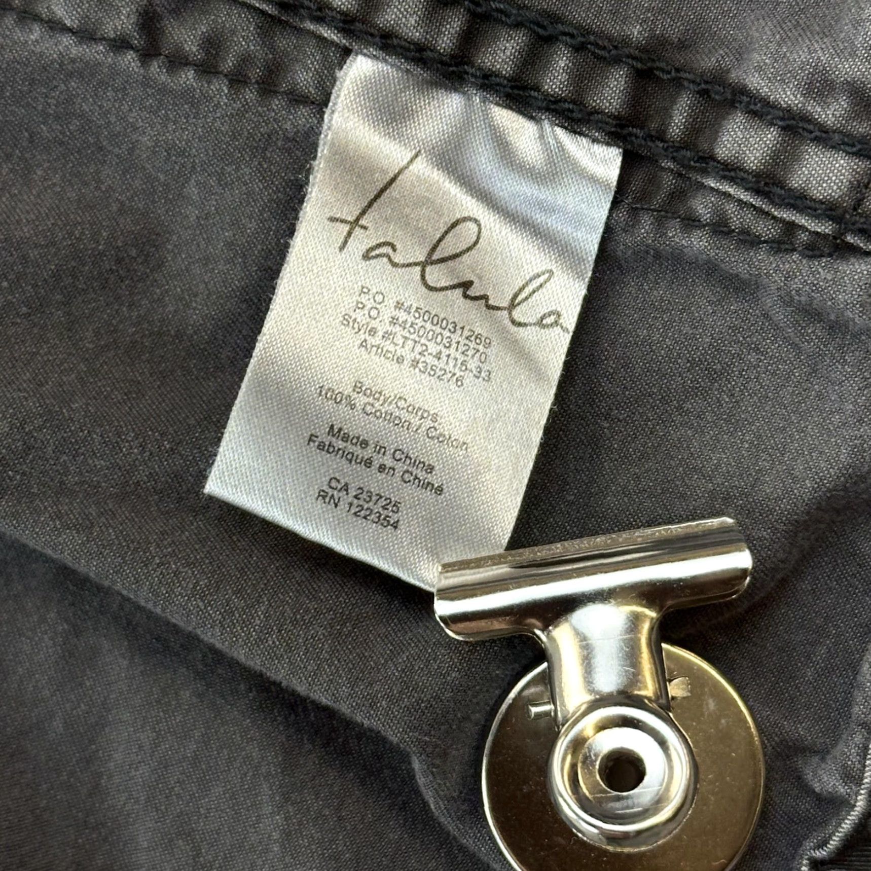 Vintage Talula Jacket Womens XS Gray Hooded Utility Military Trooper Drawstring Jacket Women XS Gray Hooded Utility Military Trooper Drawstring Size XS / US 0-2 / IT 36-38 - 7 Thumbnail