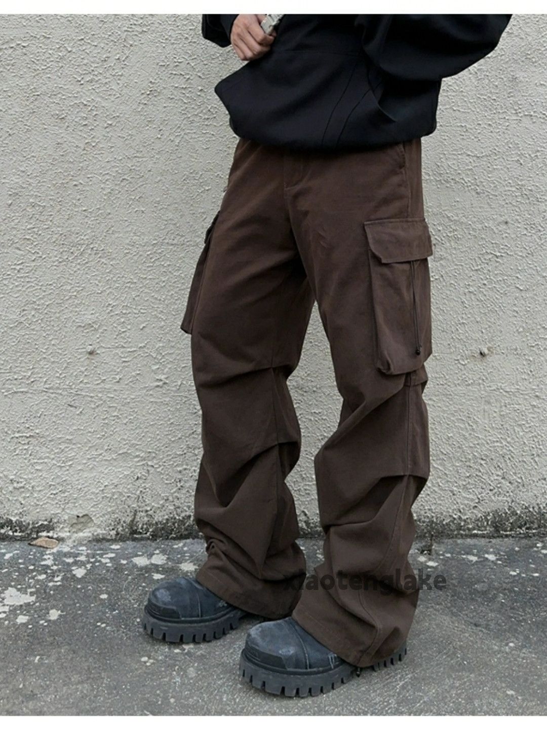 Designer × Japanese Brand × Vintage utility military loose baggy outdoor skate cargo pants Size US 32 / EU 48 - 3 Thumbnail