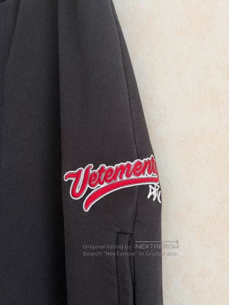 Vetements VETEMENTS size S Original embroidery logo Yankees black wid Size US 27 - 2 Thumbnail