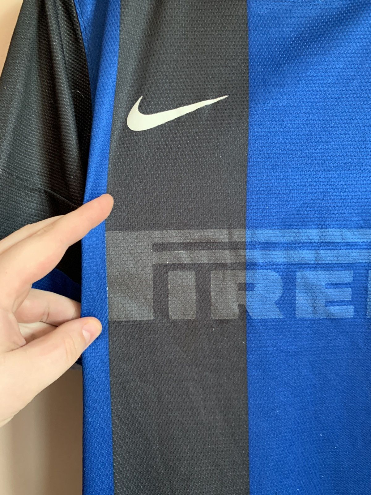 Nike Inter Milan Home Football Shirt Nike Player Issue Jersey L Size US L / EU 52-54 / 3 - 6 Thumbnail