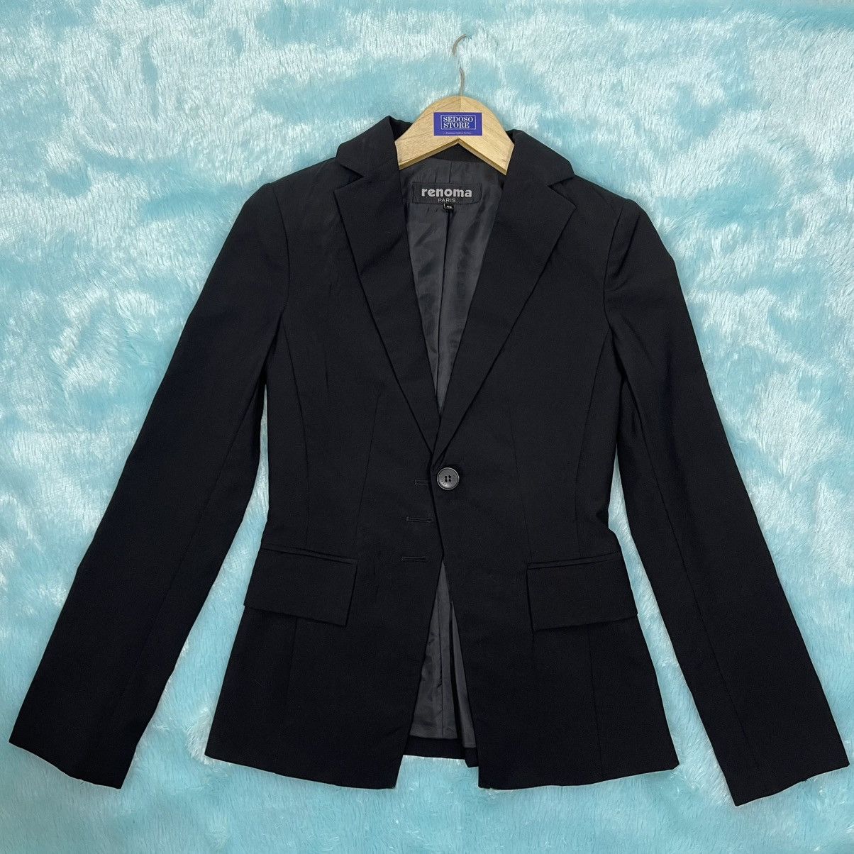 Renoma Premium Black Blazer by Renoma Size M / US 6-8 / IT 42-44 - 1 Thumbnail