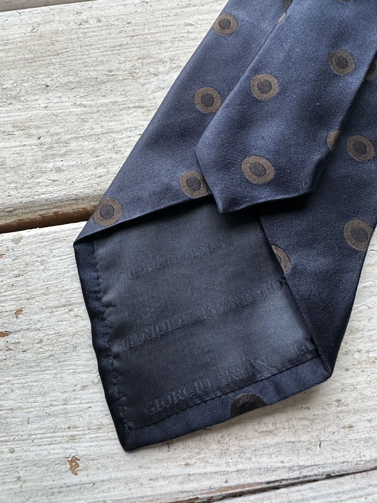 Giorgio Armani 🚨Vintage Georgio Armani Men's Tie Cravatte 100% Silk Size ONE SIZE - 2 Thumbnail