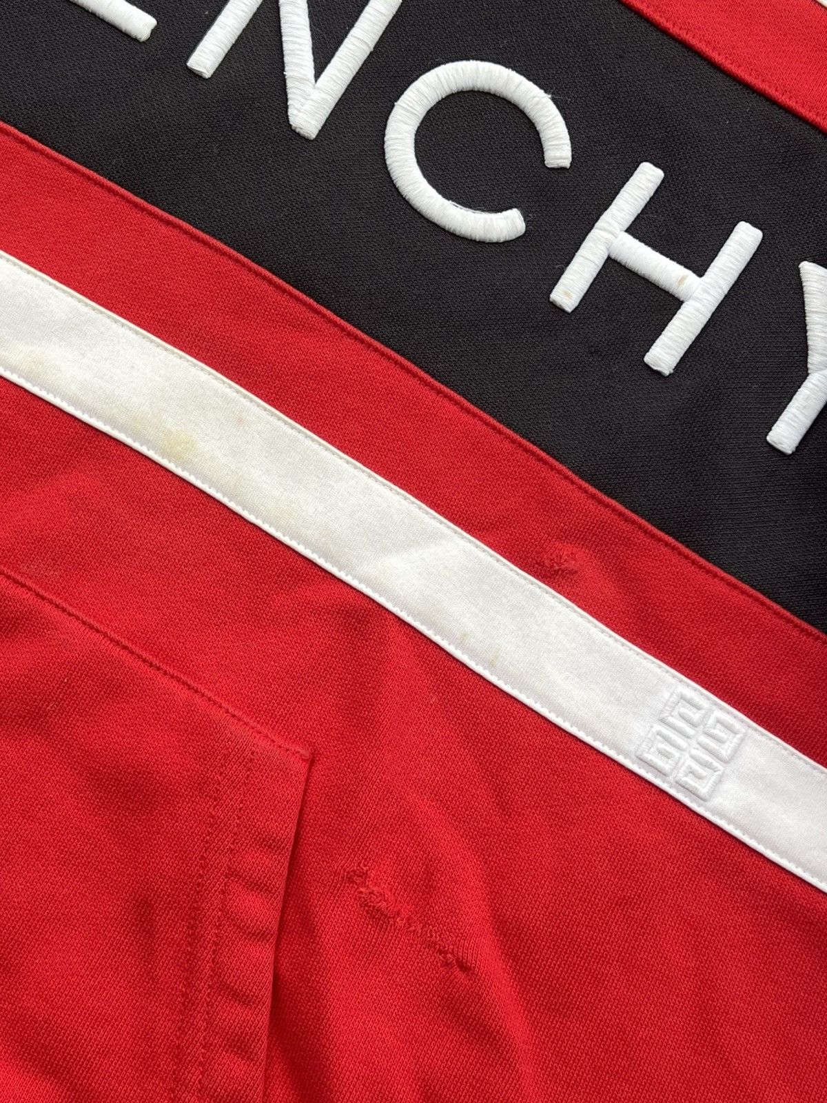 Givenchy Givenchy Spellout stripe hoodie designer hype rare Size US L / EU 52-54 / 3 - 5 Thumbnail