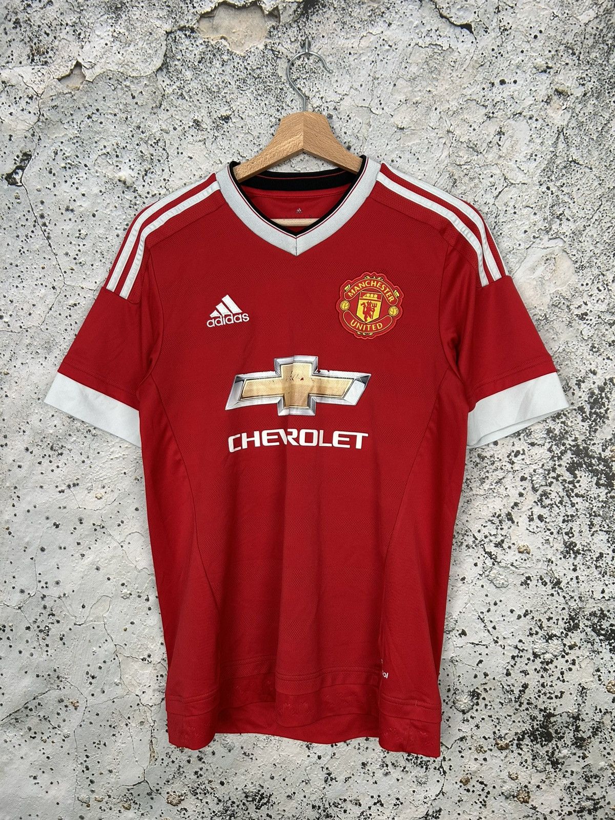 Adidas Adidas Manchester United Chevrolet Soccer Jersey Football Size US S / EU 44-46 / 1 - 1 Thumbnail