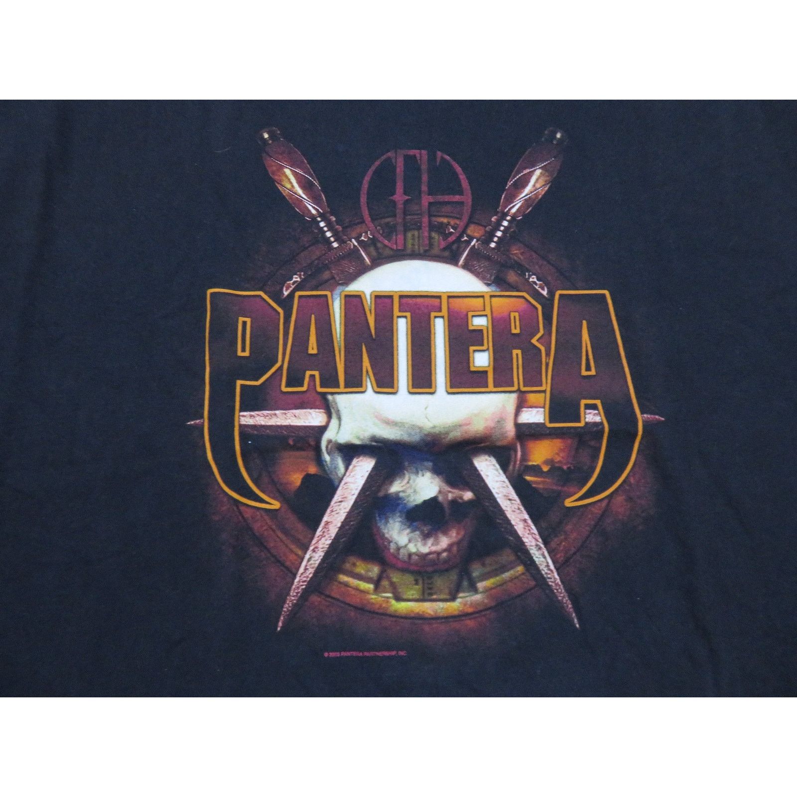 Hanes Pantera T-Shirt Double-Sided Black Hanes Brand Sz 3XL 2003 Size US XXL / EU 58 / 5 - 2 Thumbnail