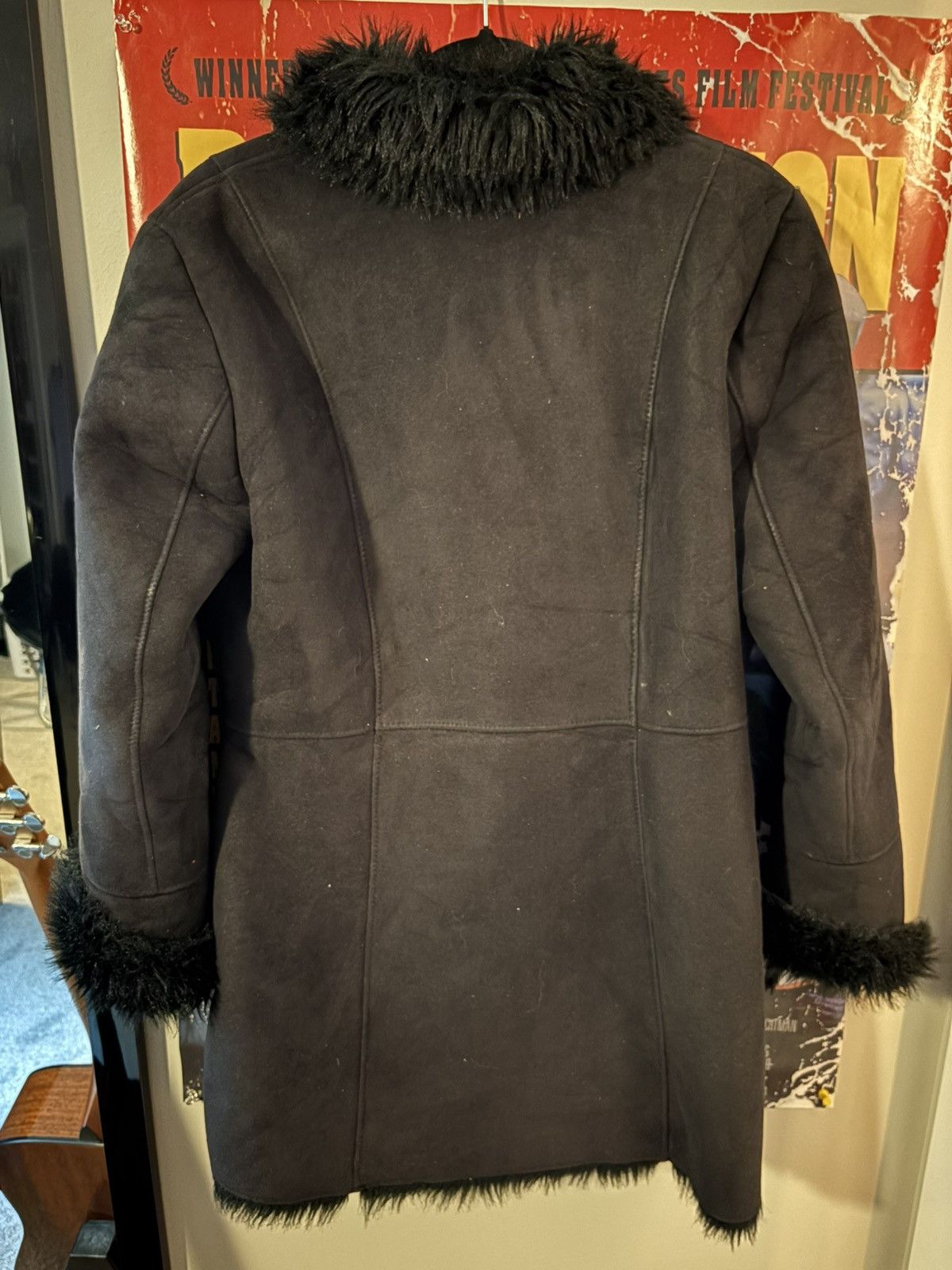 JCPenney MIXIT black fur coat Size M / US 6-8 / IT 42-44 - 2 Thumbnail