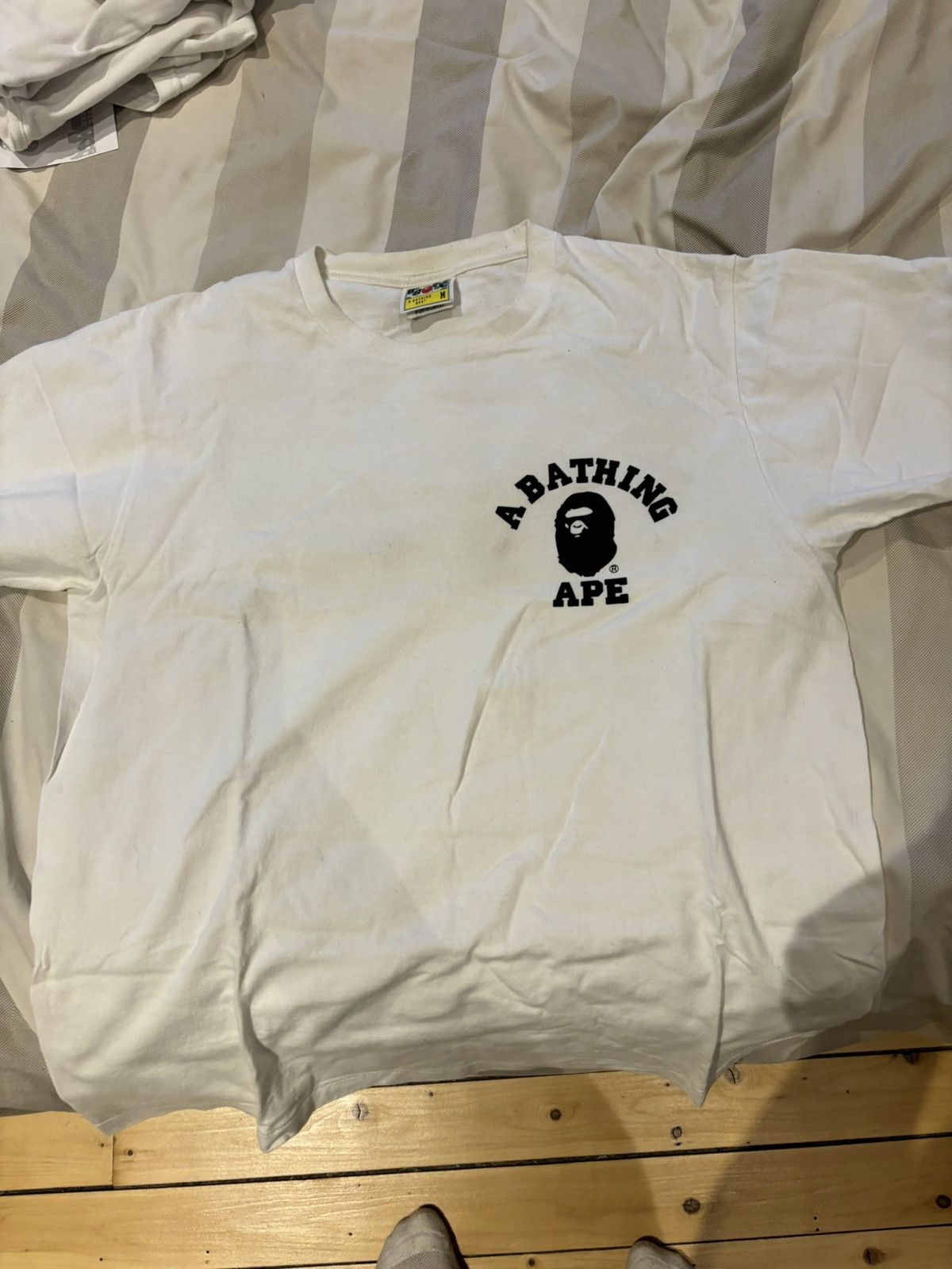 Bape Space Camo College ATS Tee Size US M / EU 48-50 / 2 - 1 Thumbnail