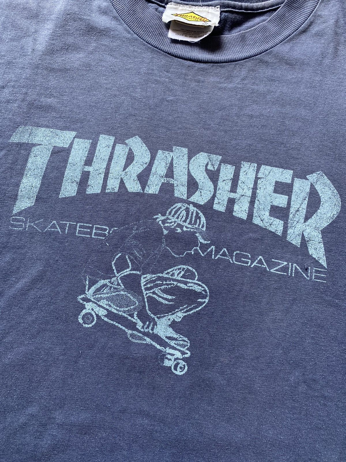 Thrasher Vintage Thrasher Magazine Skate 90s Size US XL / EU 56 / 4 - 6 Thumbnail