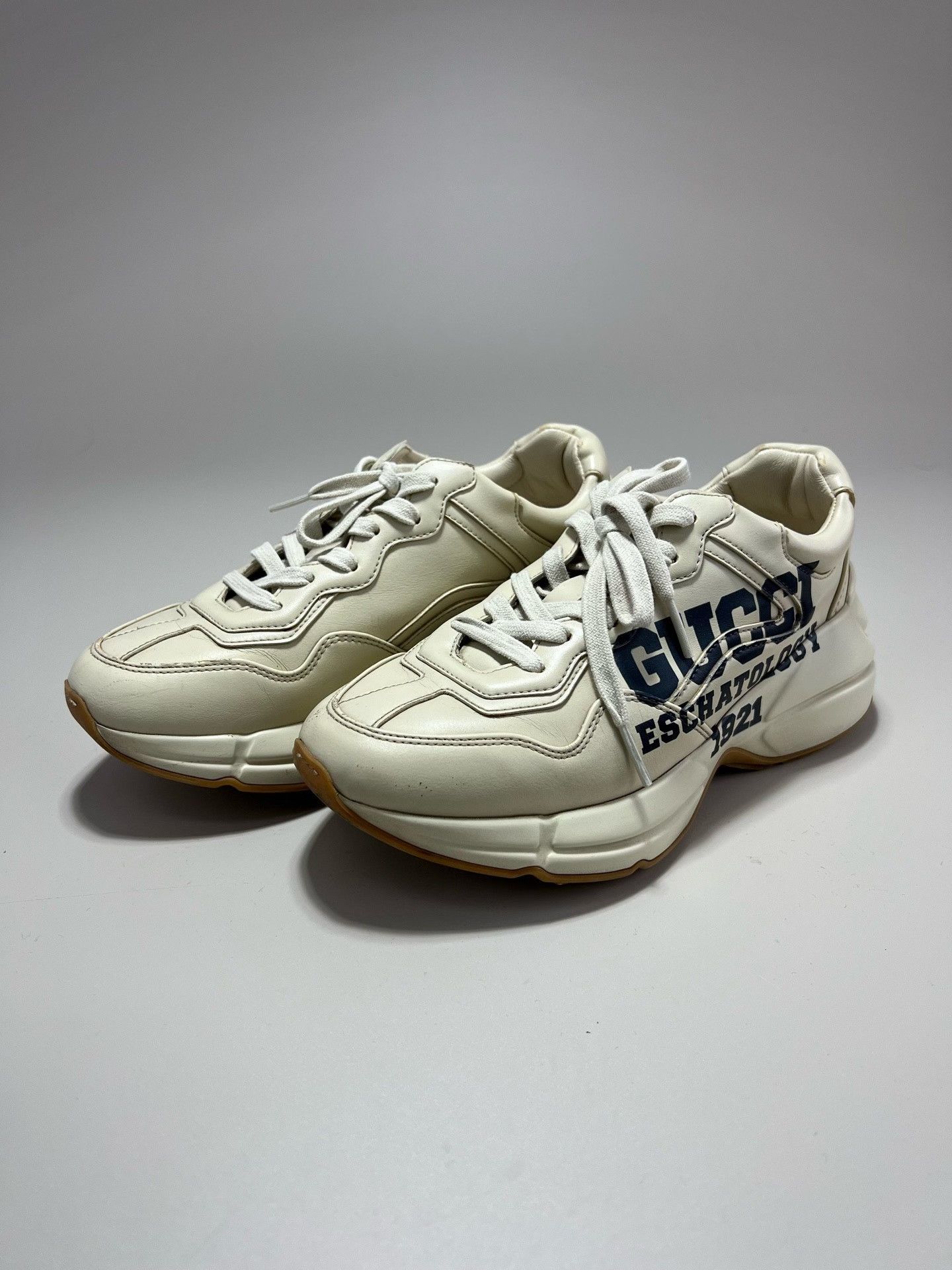 Gucci GUCCI 25th Anniversary Logo Sneakers Size US 4.5 / IT 34.5 - 1 Thumbnail