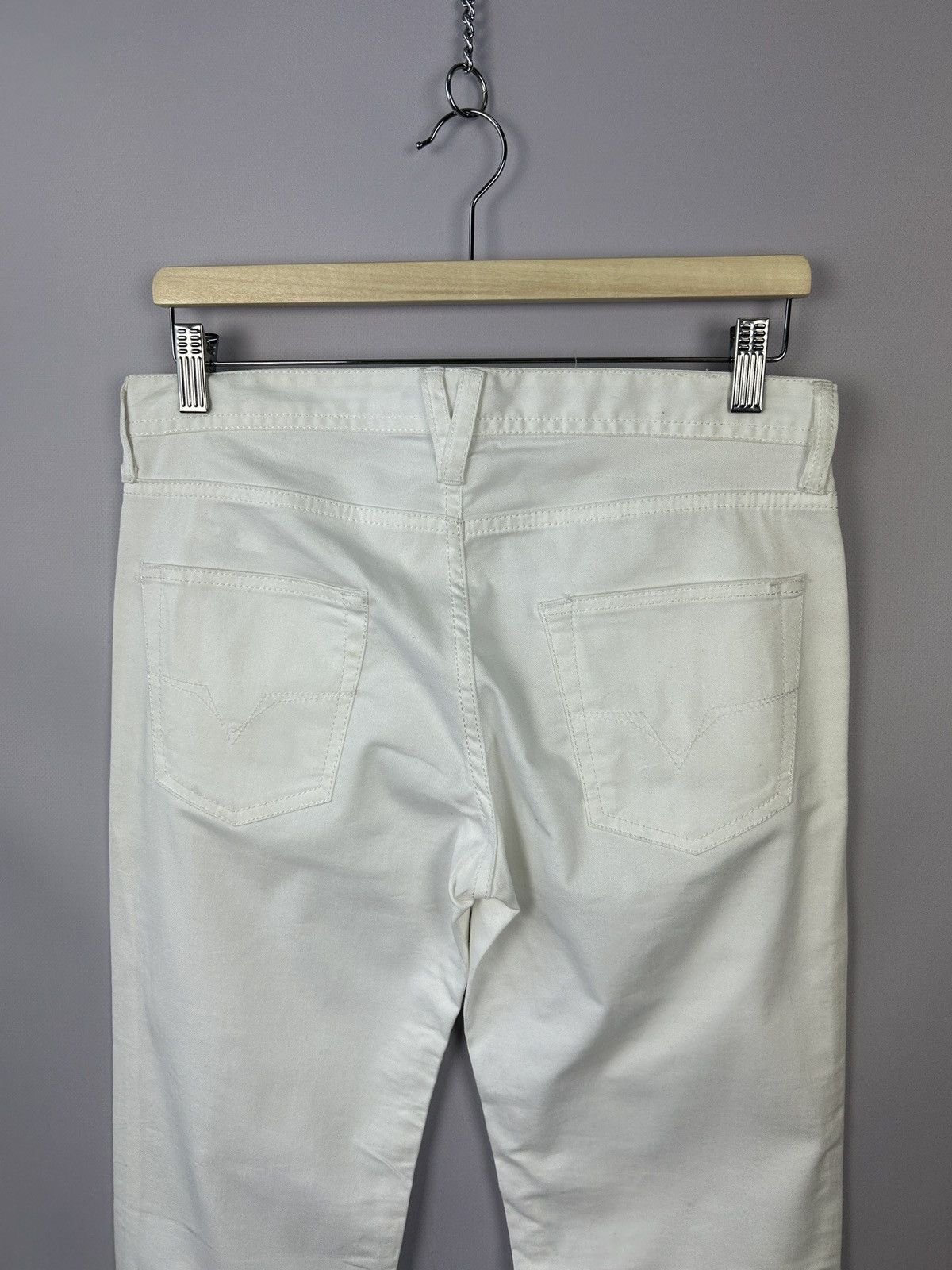 Versace × Versace Jeans Couture Versace Jeans White Jeans Pants Sz W30 L34 NWT Luxury Size US 30 / EU 46 - 7 Thumbnail