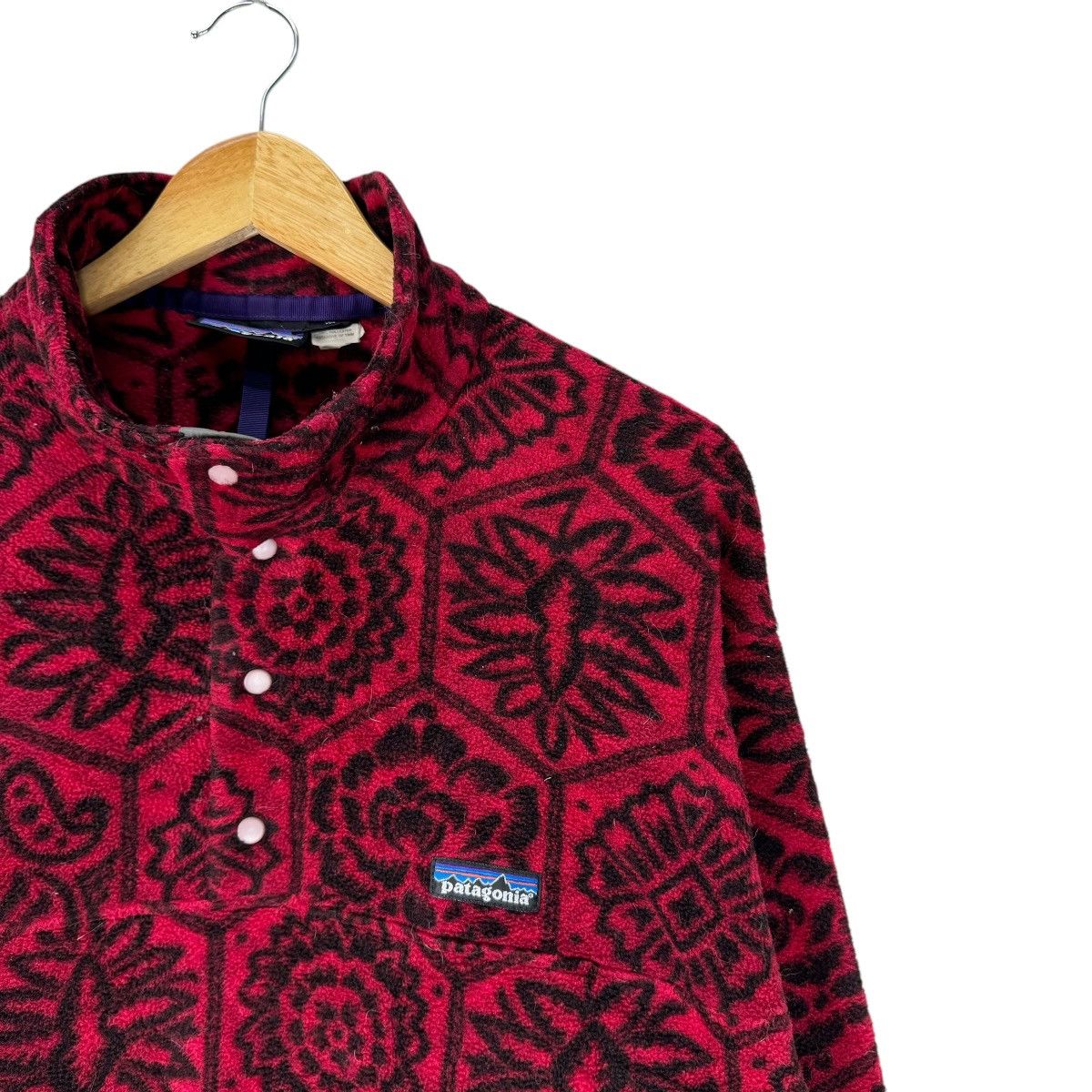 Patagonia 🔥PATAGONIA PAISLEY GRAPHIC SNAP BUTTON FLEECE SWEATER Size US M / EU 48-50 / 2 - 5 Thumbnail