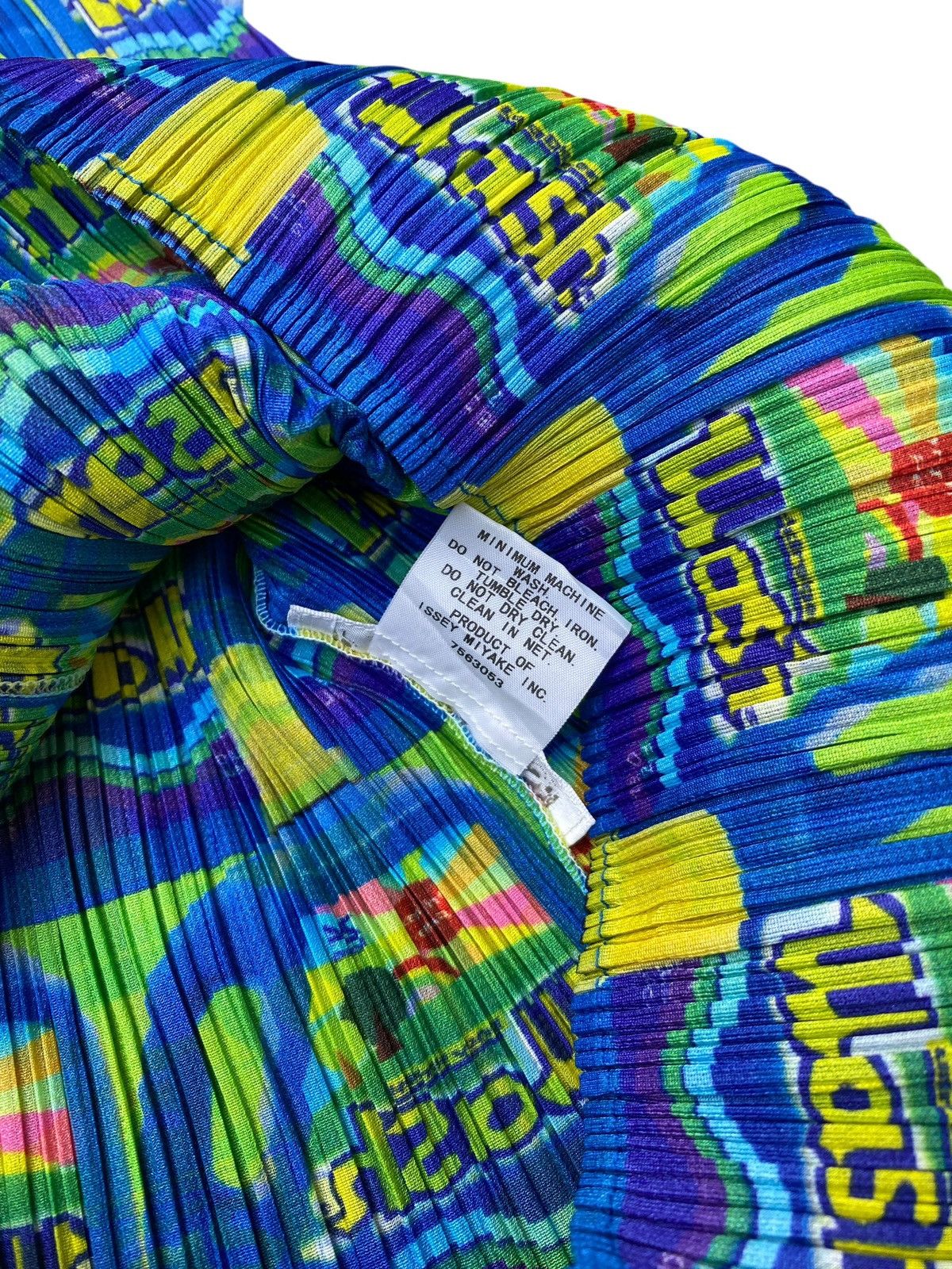 Pleats Please Issey Miyake Rare Pleats Please by Issey Miyake Wash Detergent Blouse Size M / US 6-8 / IT 42-44 - 6 Thumbnail
