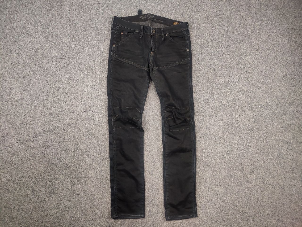 G-Star Vintage G-Star RAW 5620 Elwood Waxed Embro Jeans LGB Y2K Size US 29 - 5 Thumbnail