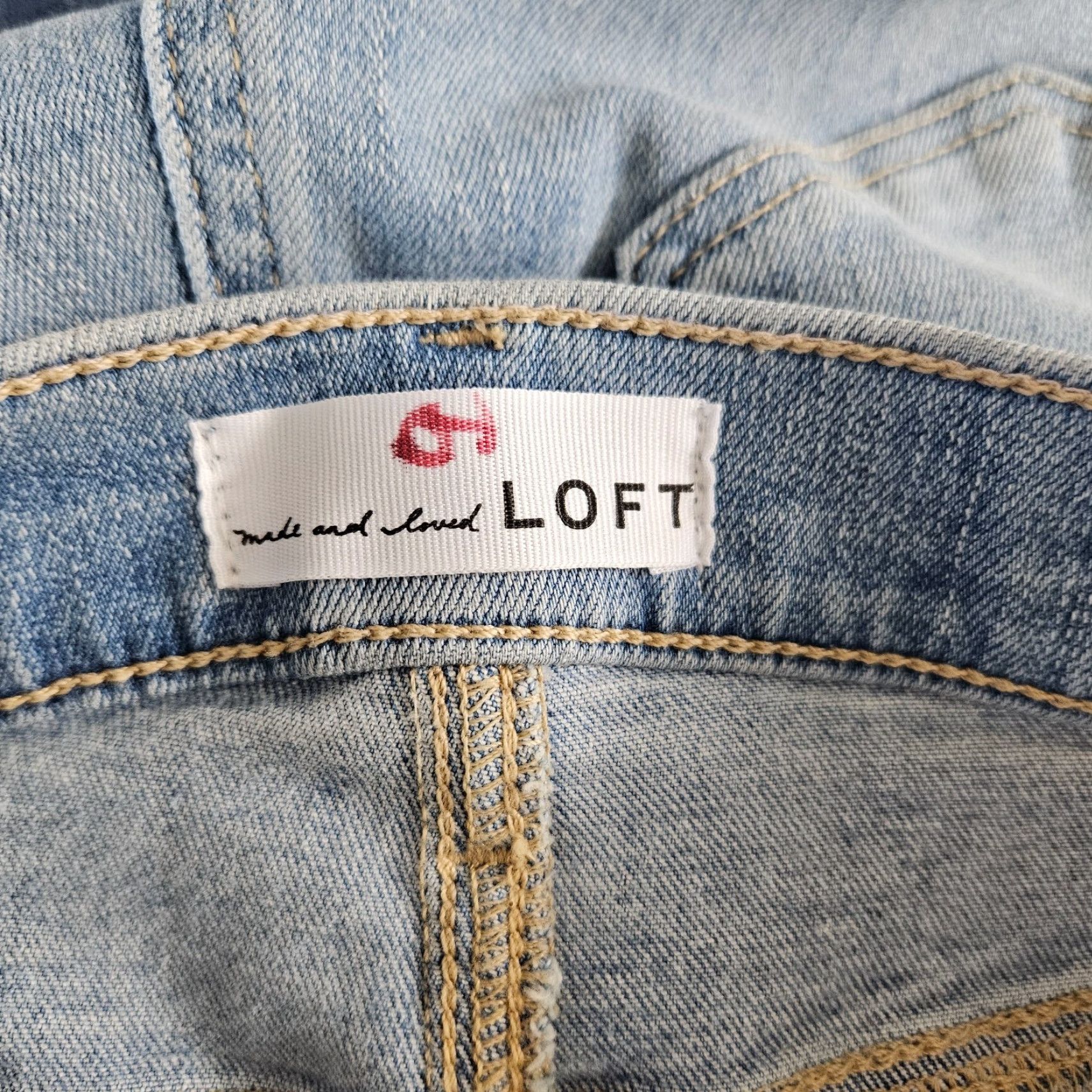 Loft **Ann Taylor LOFT Womens Blue Crop Jeans Size 00** User: **Ann Taylor LOFT Womens Blue Crop Jeans Size 00** Size 24" / US 00 / IT 34 - 8 Thumbnail