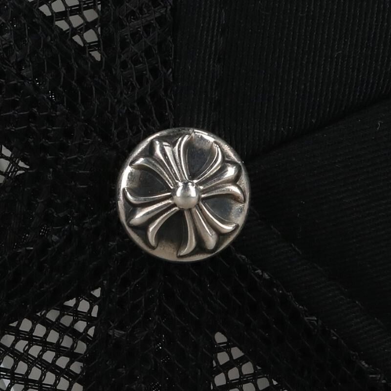 Chrome Hearts Chrome Hearts Trucker Cap with CH Patch Cross Size ONE SIZE - 5 Thumbnail