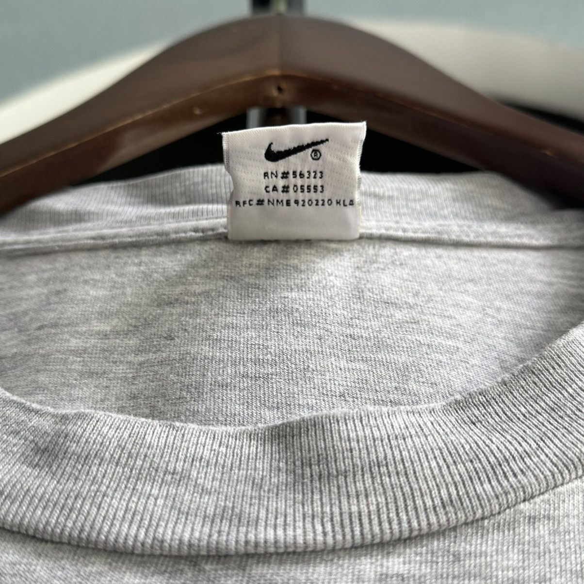 Nike × Vintage Vintage 90s Nike Swoosh Big Logo Tee Size US L / EU 52-54 / 3 - 6 Thumbnail