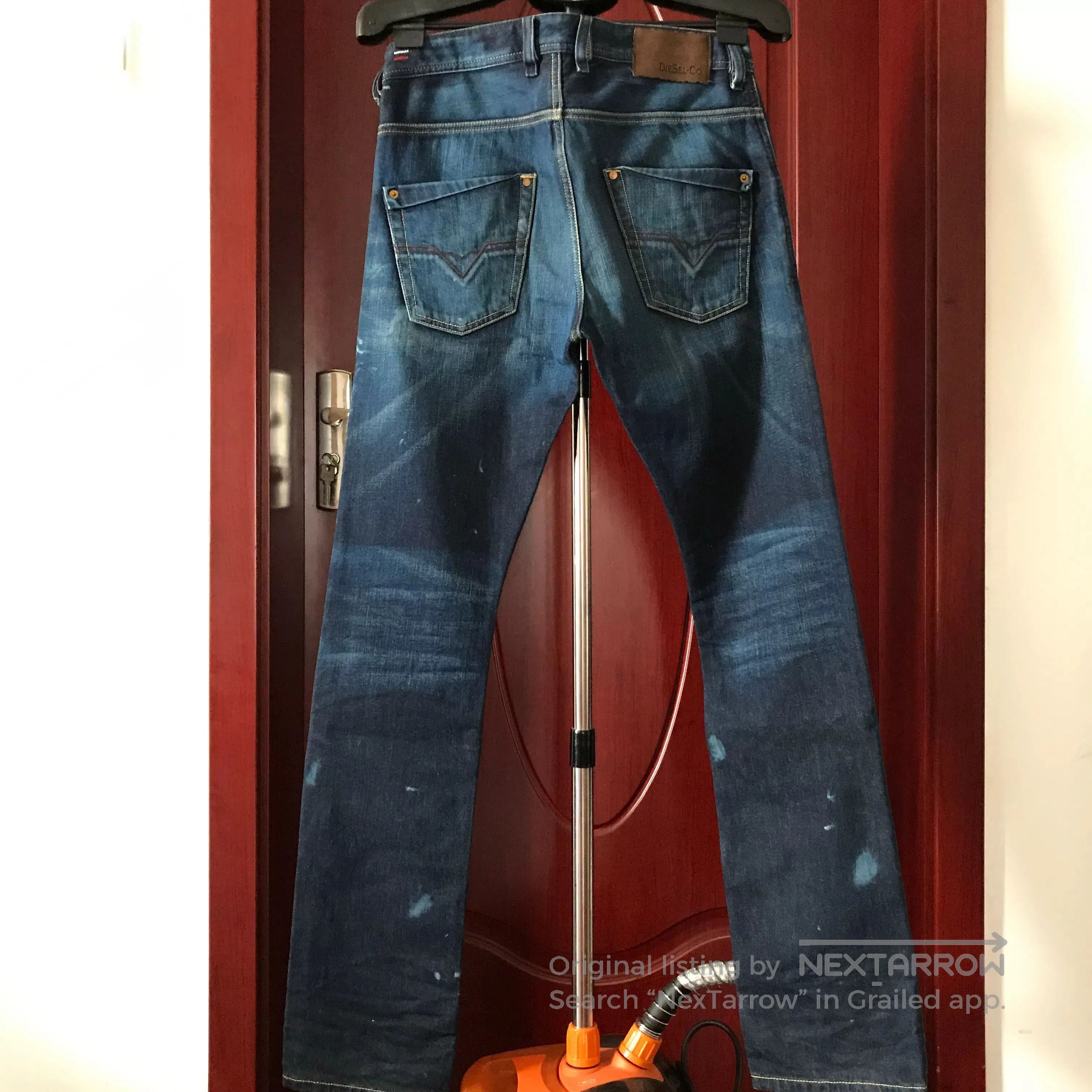 Diesel Diesel Krooley 088W Slim Jeans. Size US 28 / EU 44 - 2 Thumbnail