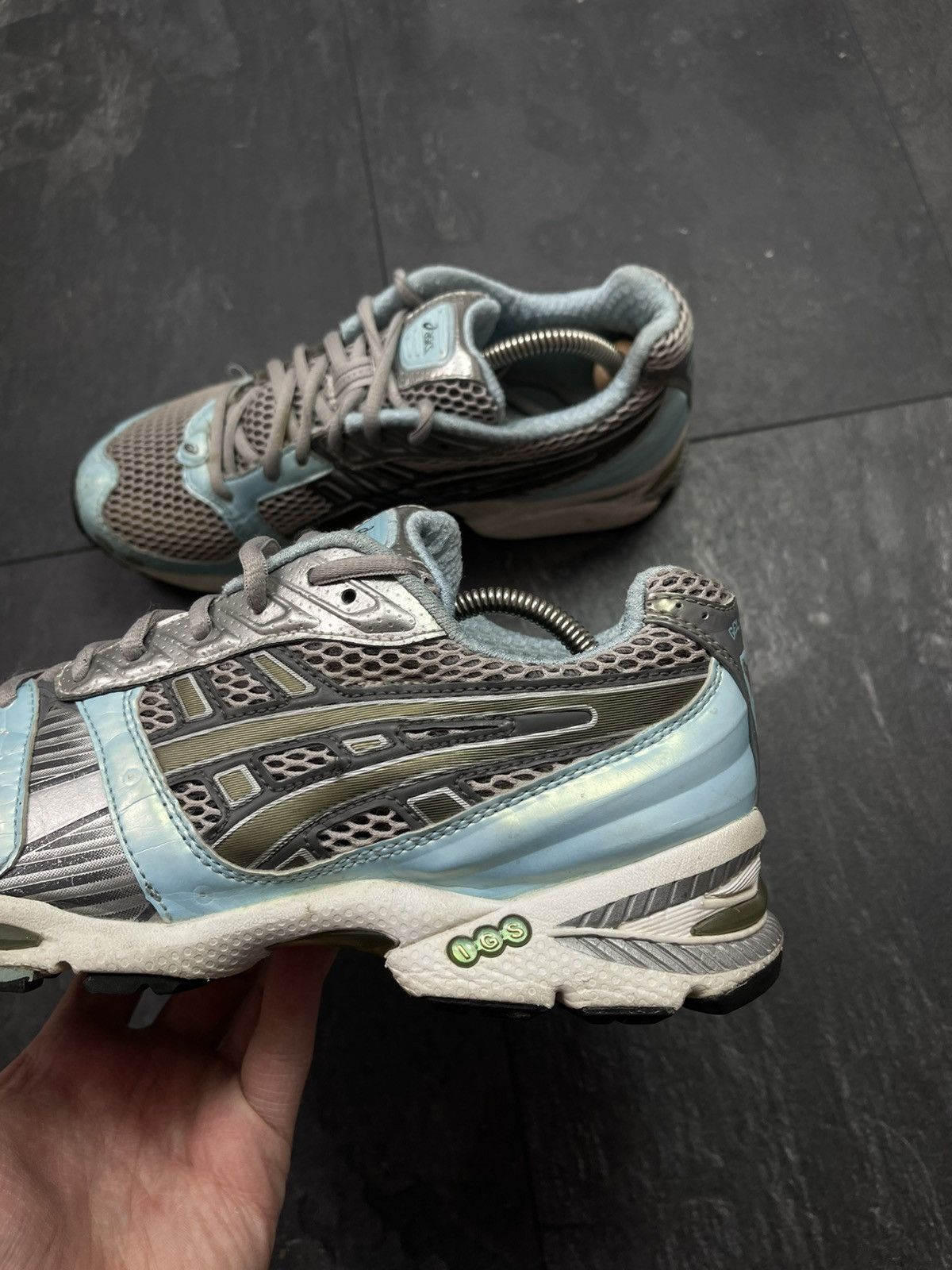 Asics × Streetwear × Vintage Vintage asics gel nimbus rare low top sneakers Size US 7 / EU 40 - 10 Thumbnail