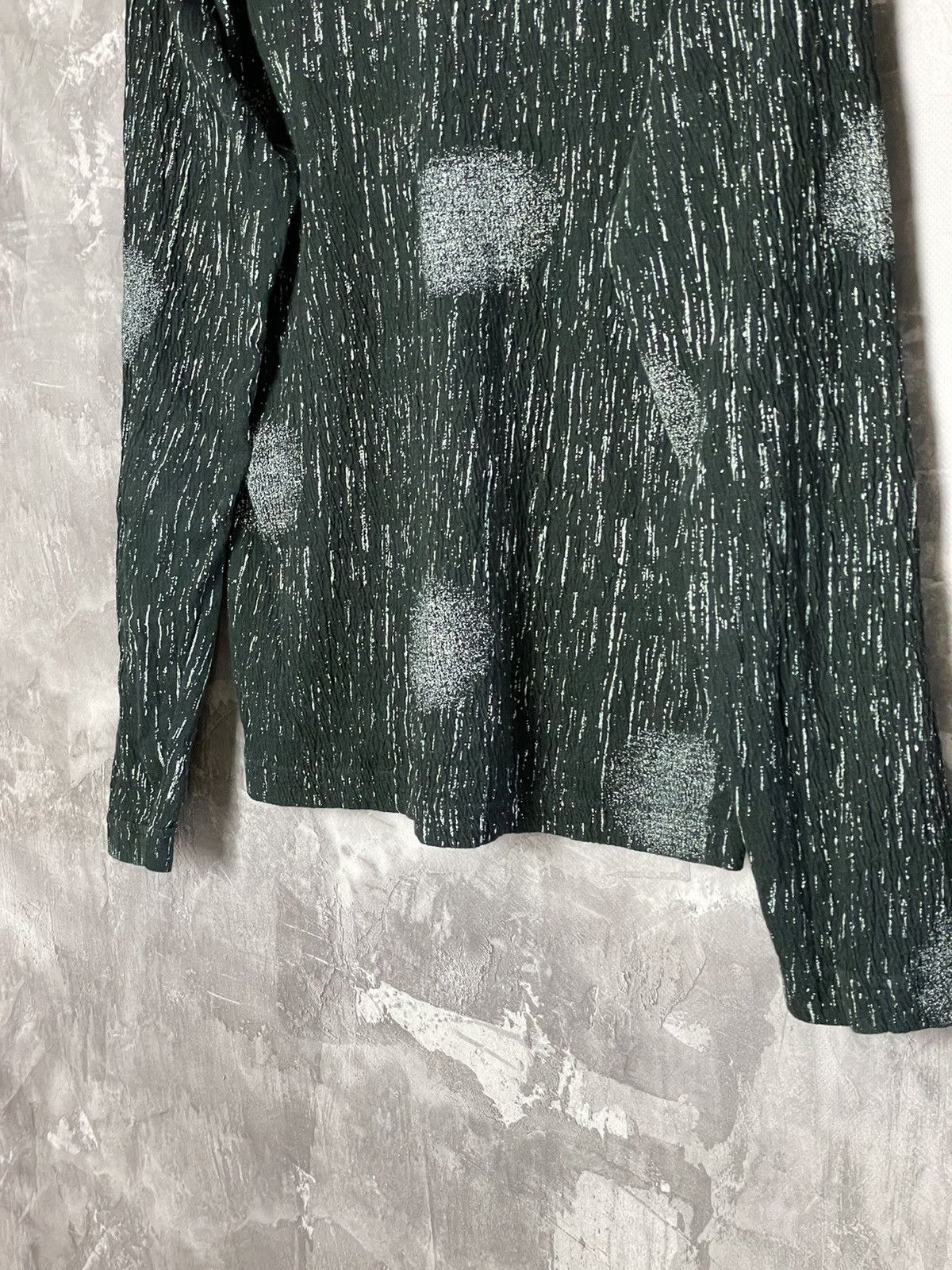Japanese Brand × Vintage Vintage Y2k AOP Long Sleve Avant Garde Size M / US 6-8 / IT 42-44 - 10 Thumbnail