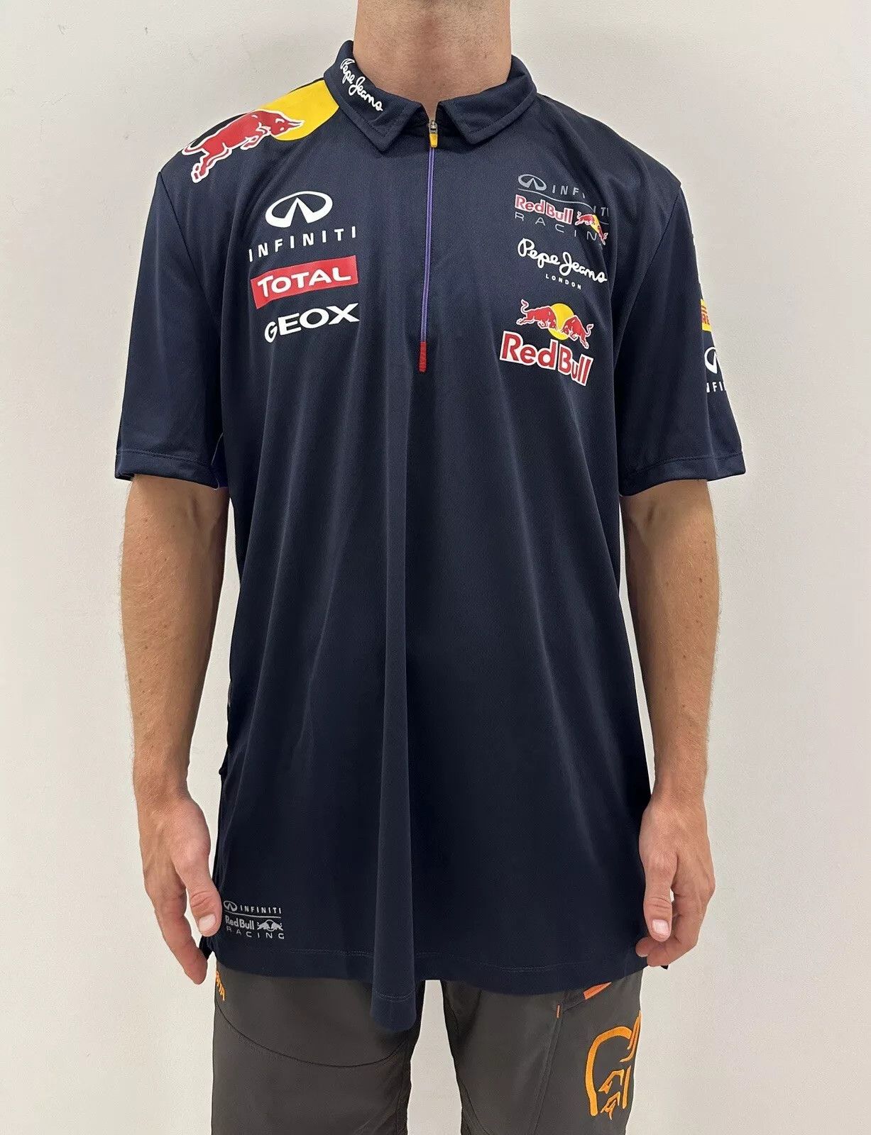 Pepe Jeans Red Bull Racing T-Shirt Jersey Mens Formula 1 F1 Sponsor Size US XXL / EU 58 / 5 - 1 Thumbnail