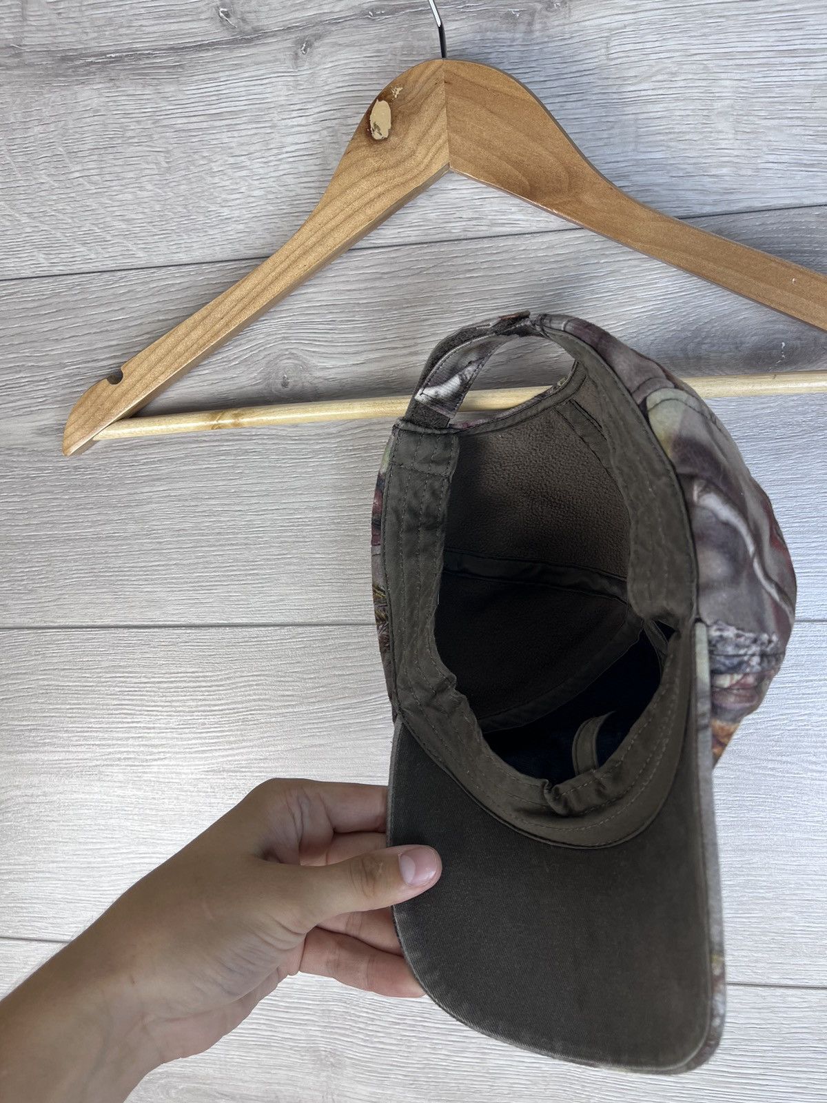 Japanese Brand Men’s outdoor Cap Real Tree Cammo y2k vintage Hats Hunting Size ONE SIZE - 6 Thumbnail