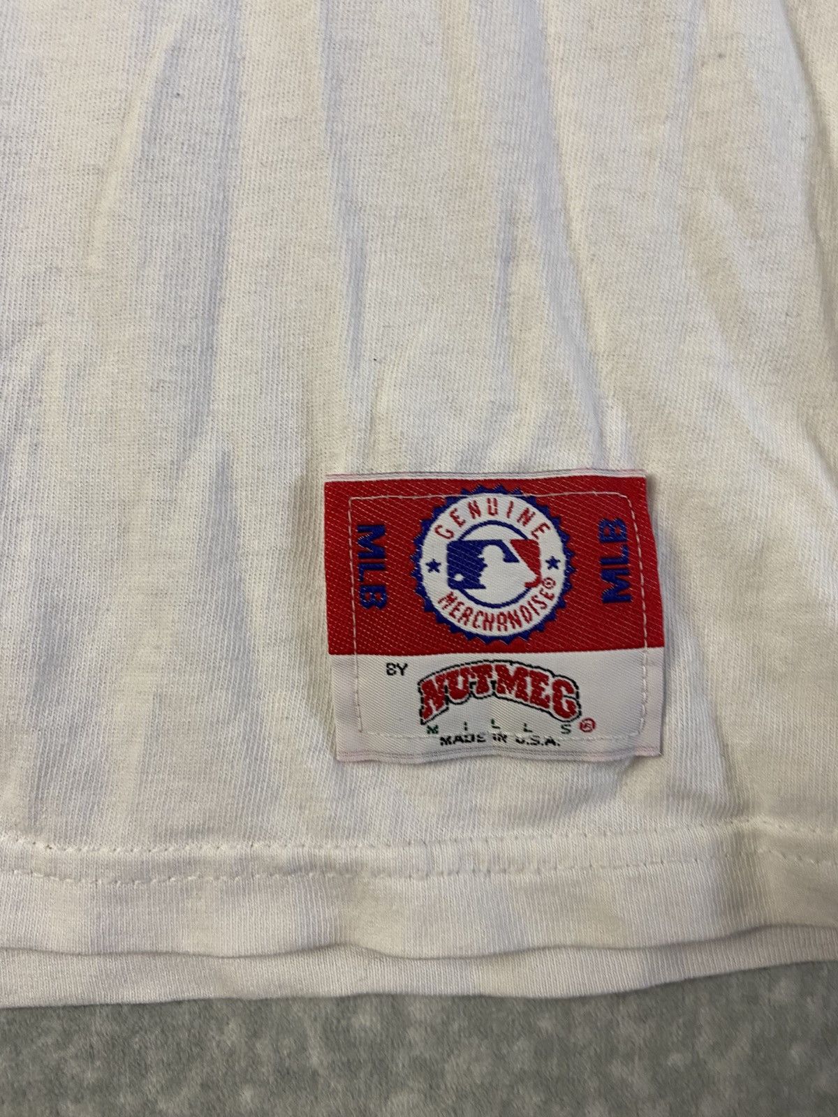 Nutmeg Vintage Nutmeg Cleveland Indians MLB T-Shirt Size US L / EU 52-54 / 3 - 5 Thumbnail