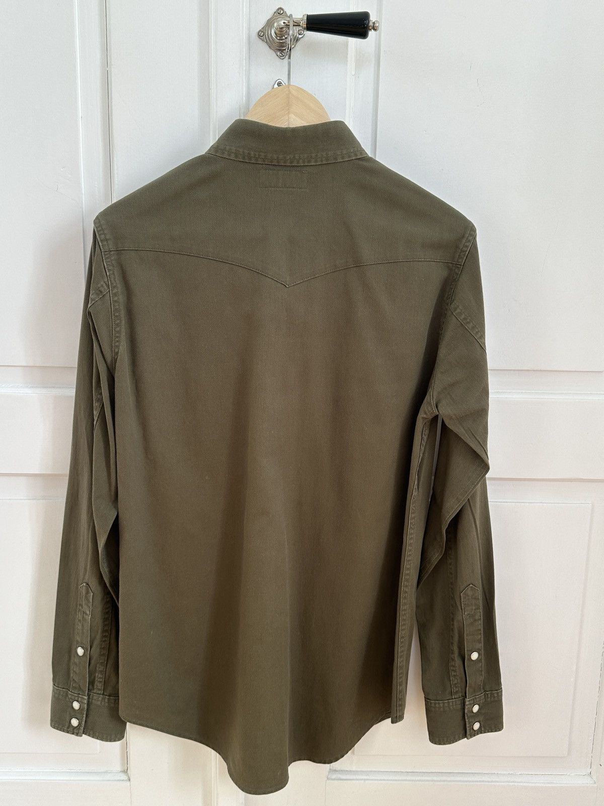 Saint Laurent Paris Saint Laurent Paris Shirt Hedi Slimane Era Size US M / EU 48-50 / 2 - 3 Thumbnail