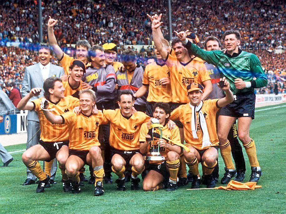 Sports Specialties 1988 WOLVERHAMPTON RETRO REMAKE SOCCER JERSEY FOOTBALL SHIRT Size US L / EU 52-54 / 3 - 4 Thumbnail