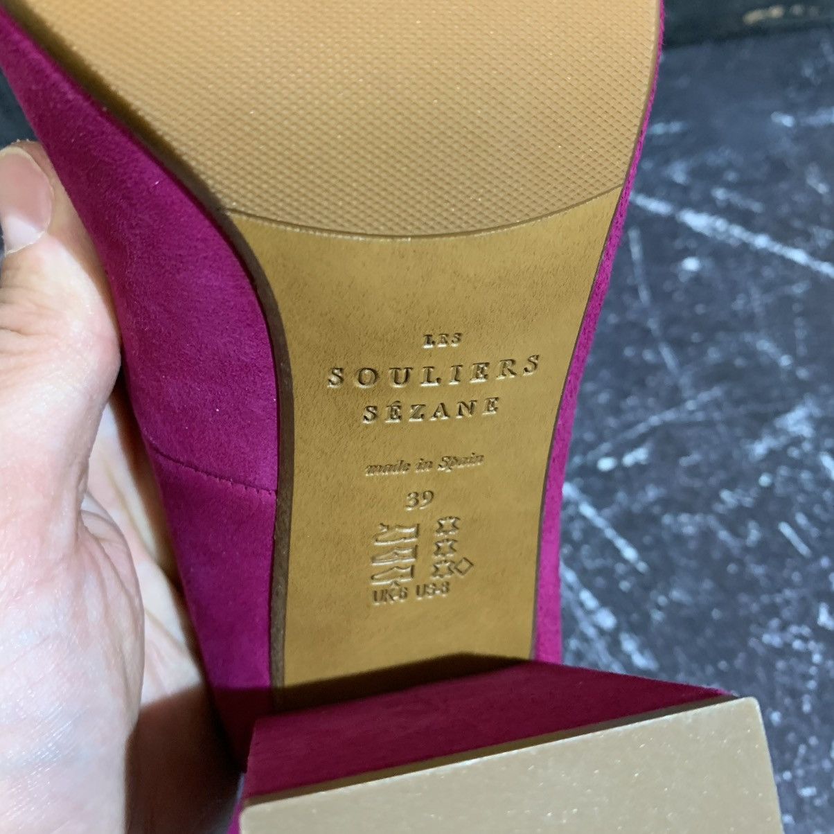 Sezane SOULIERS SEZANE Suede Women’s Heels Size 39 Size US 9 / IT 39 - 11 Thumbnail