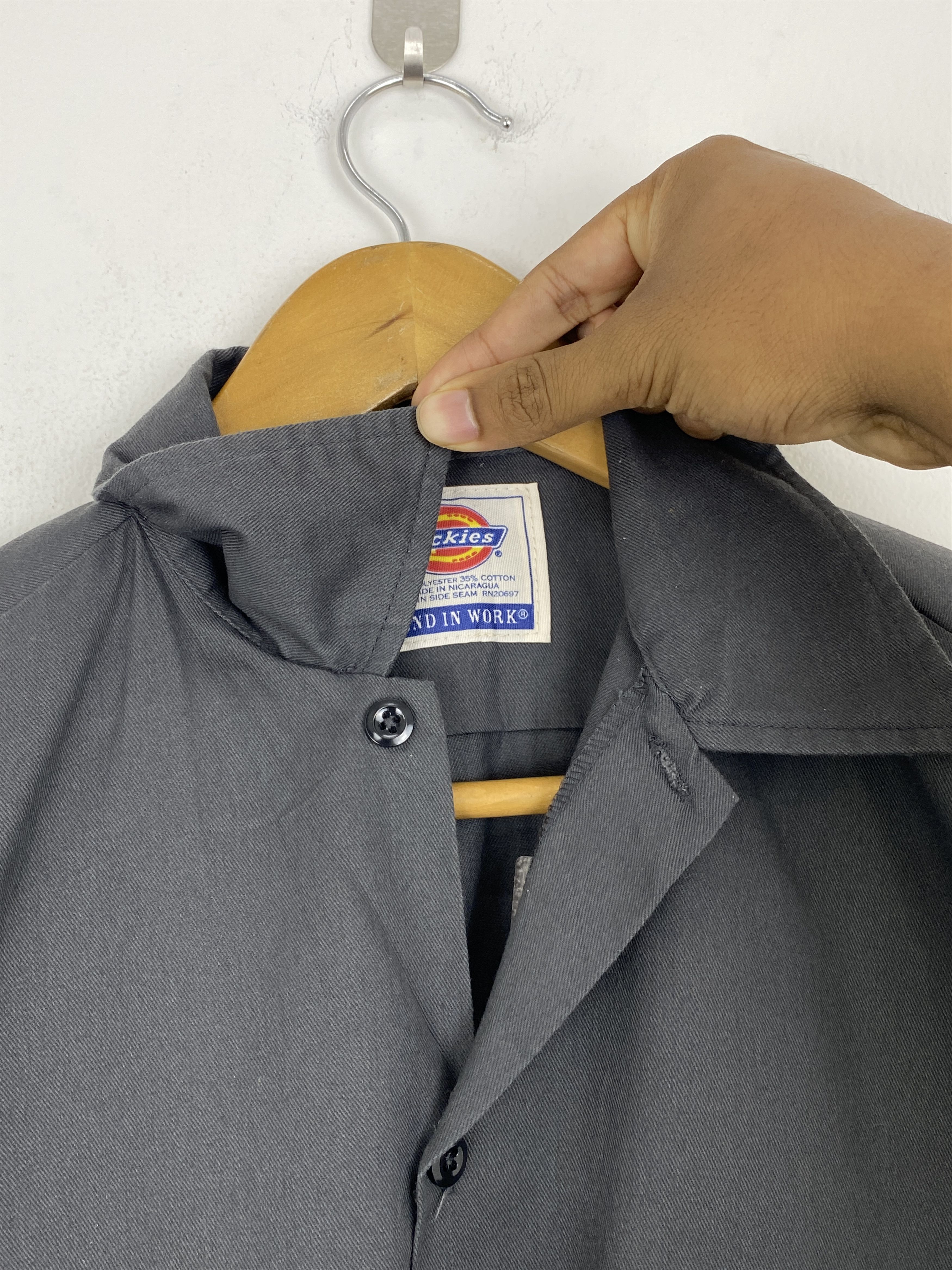 Dickies × Vintage Vintage Dickies Workwear Double Pocket Button Up Shirt J1952 Size US S / EU 44-46 / 1 - 10 Thumbnail