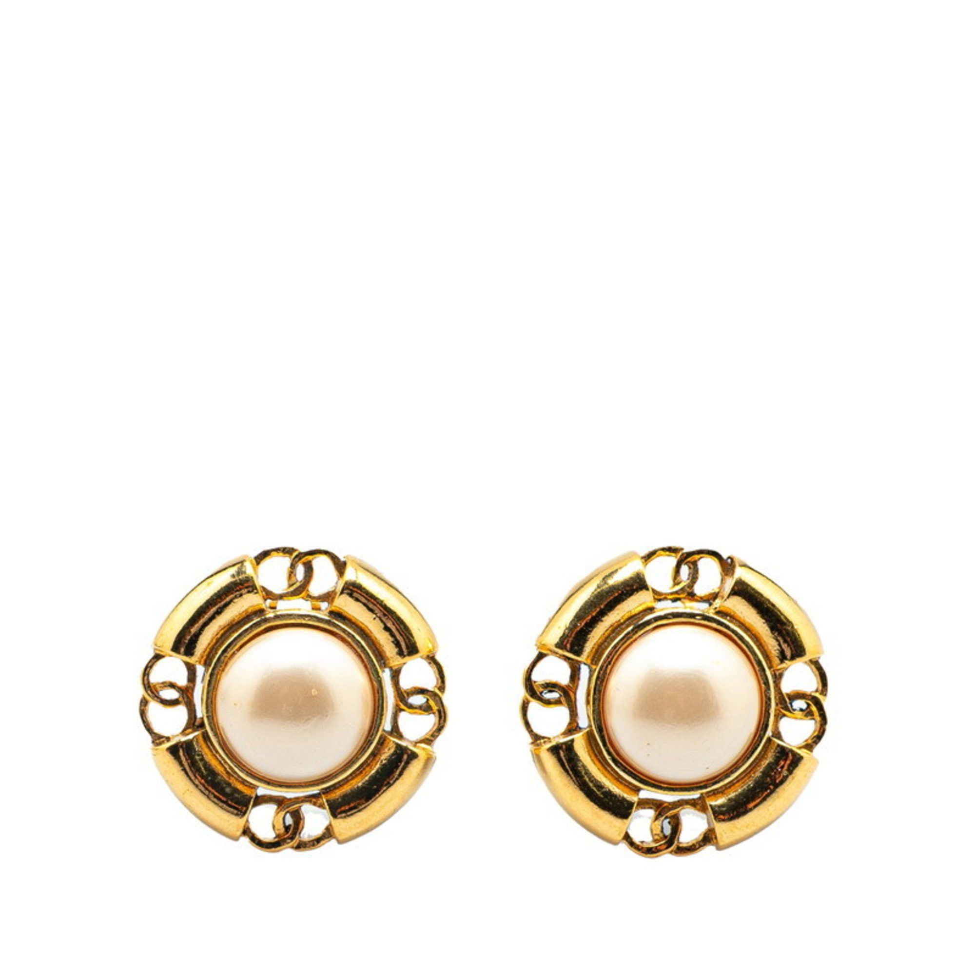 Chanel Chanel Coco Mark earring Size ONE SIZE - 1 Thumbnail