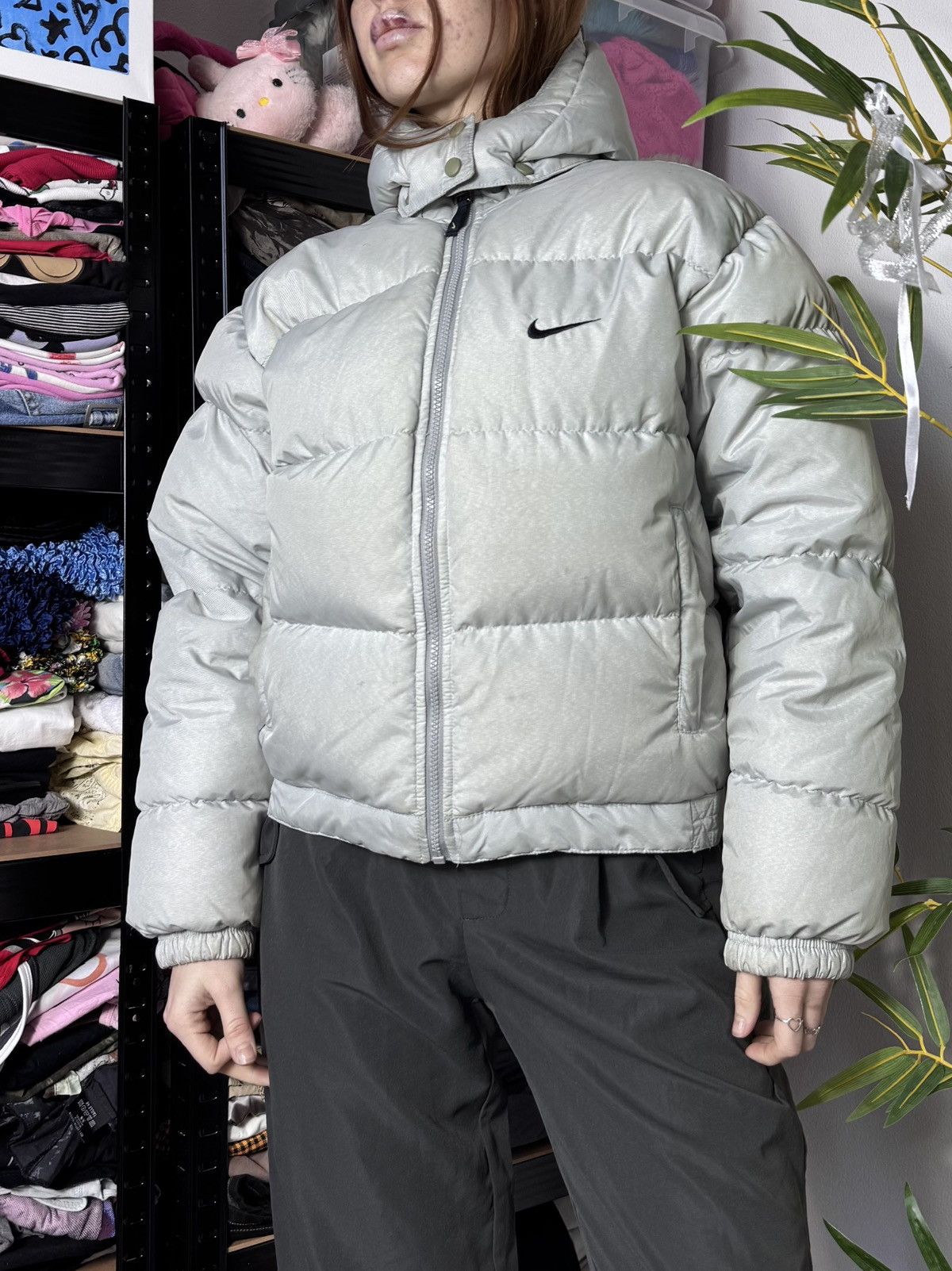 Nike VINTAGE NIKE 2000s DOWN PUFFER JACKET Size S / US 4 / IT 40 - 2 Thumbnail