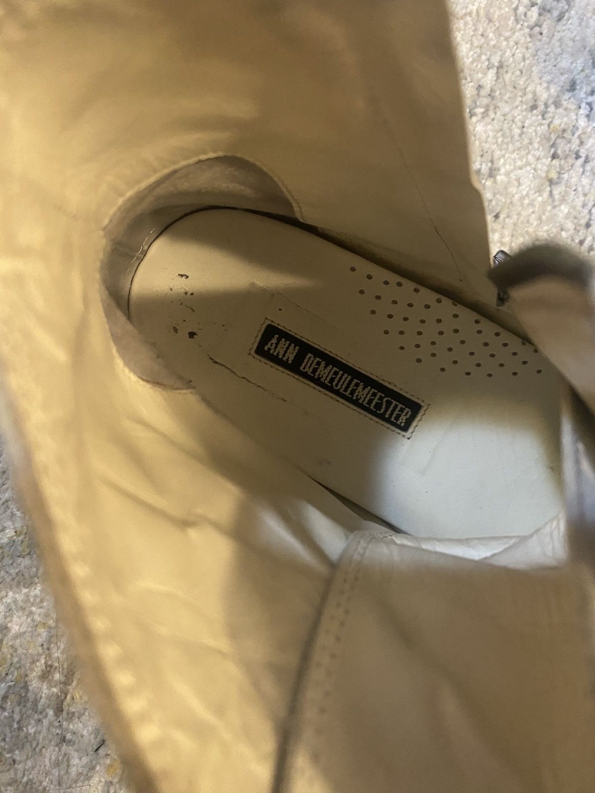 Ann Demeulemeester Ann Demeulemeester Raven White Sneakers Size US 6 / IT 36 - 4 Thumbnail