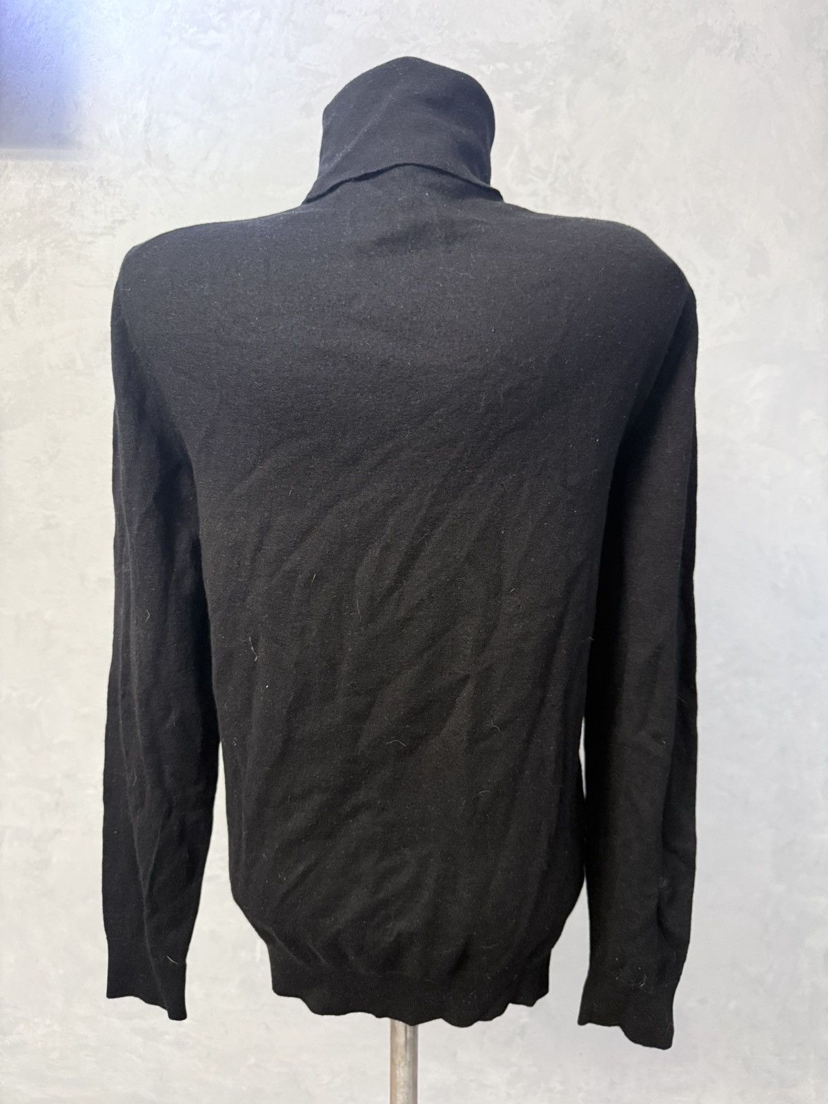 Gucci Gucci turtleneck wool black sweater womens Tom Ford Era Size L / US 10 / IT 46 - 3 Thumbnail