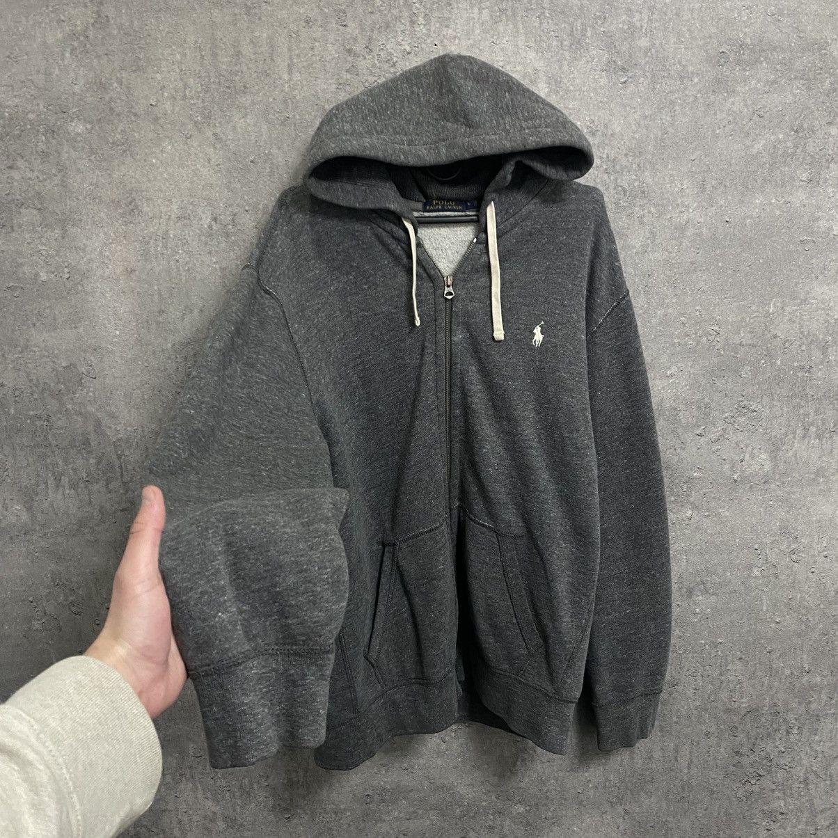 Polo Ralph Lauren Vintage Polo Ralph Lauren Zip Hoodie Hype Trend Y2K 00s USA Size US L / EU 52-54 / 3 - 2 Thumbnail