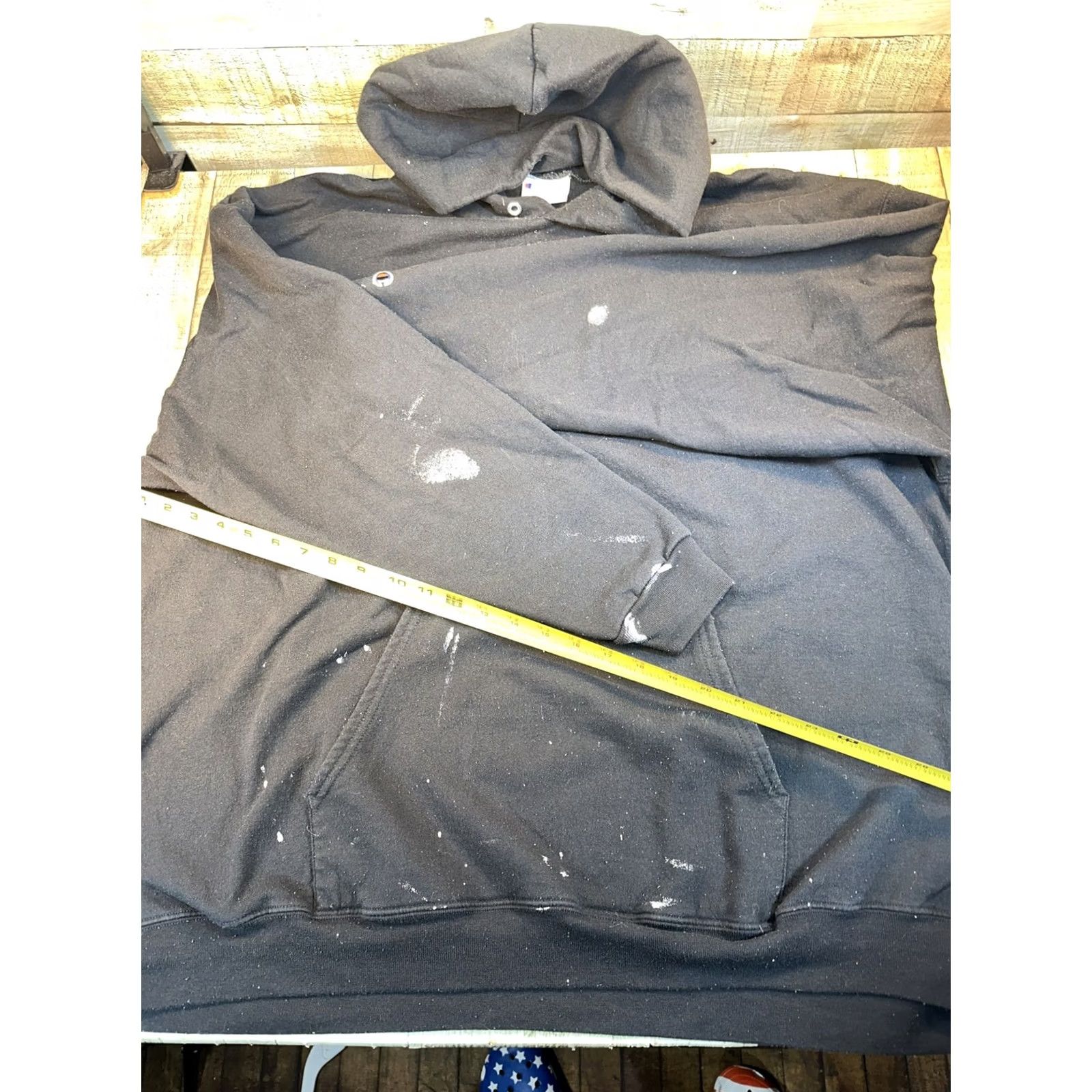 Champion Men’s Champion Hoodie 3XL Black Hustle Pullover Mens XXL Regular Black Hoodie Size US XXL / EU 58 / 5 - 6 Thumbnail