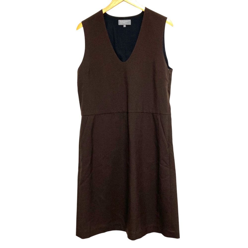 Margaret Howell Margaret Howell Margaret Howell HIGH TWIST WOOL Sleeveless Dress Textile Dresses DUTY FREE for USA Size ONE SIZE - 1 Thumbnail