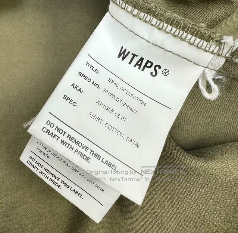 Wtaps Wtaps Four-Pocket Shirt Jacket Size US L / EU 52-54 / 3 - 7 Thumbnail