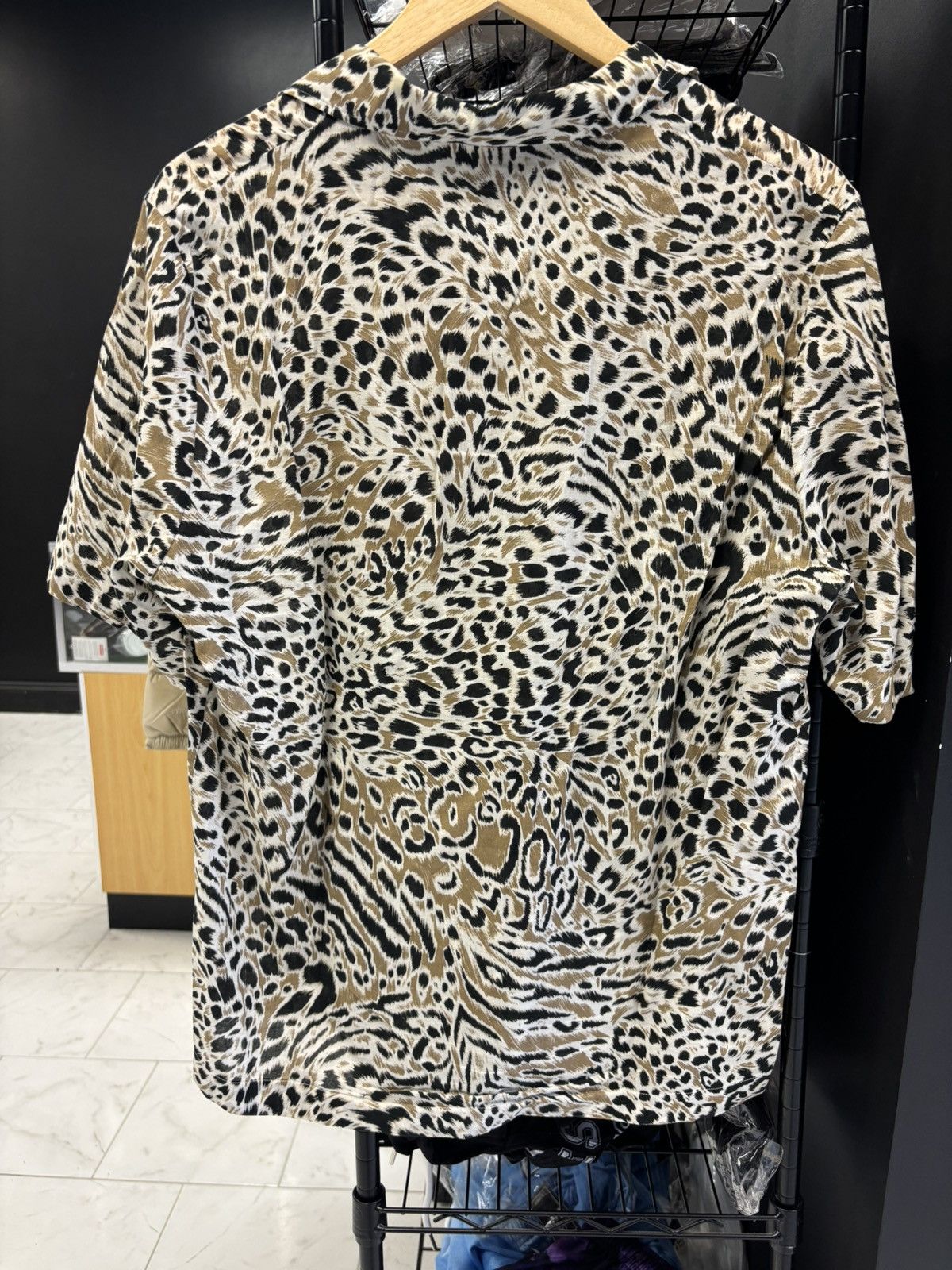 McQ Alexander McQueen McQ Alexander Mcqueen leopard print button up shirt Size US M / EU 48-50 / 2 - 2 Thumbnail