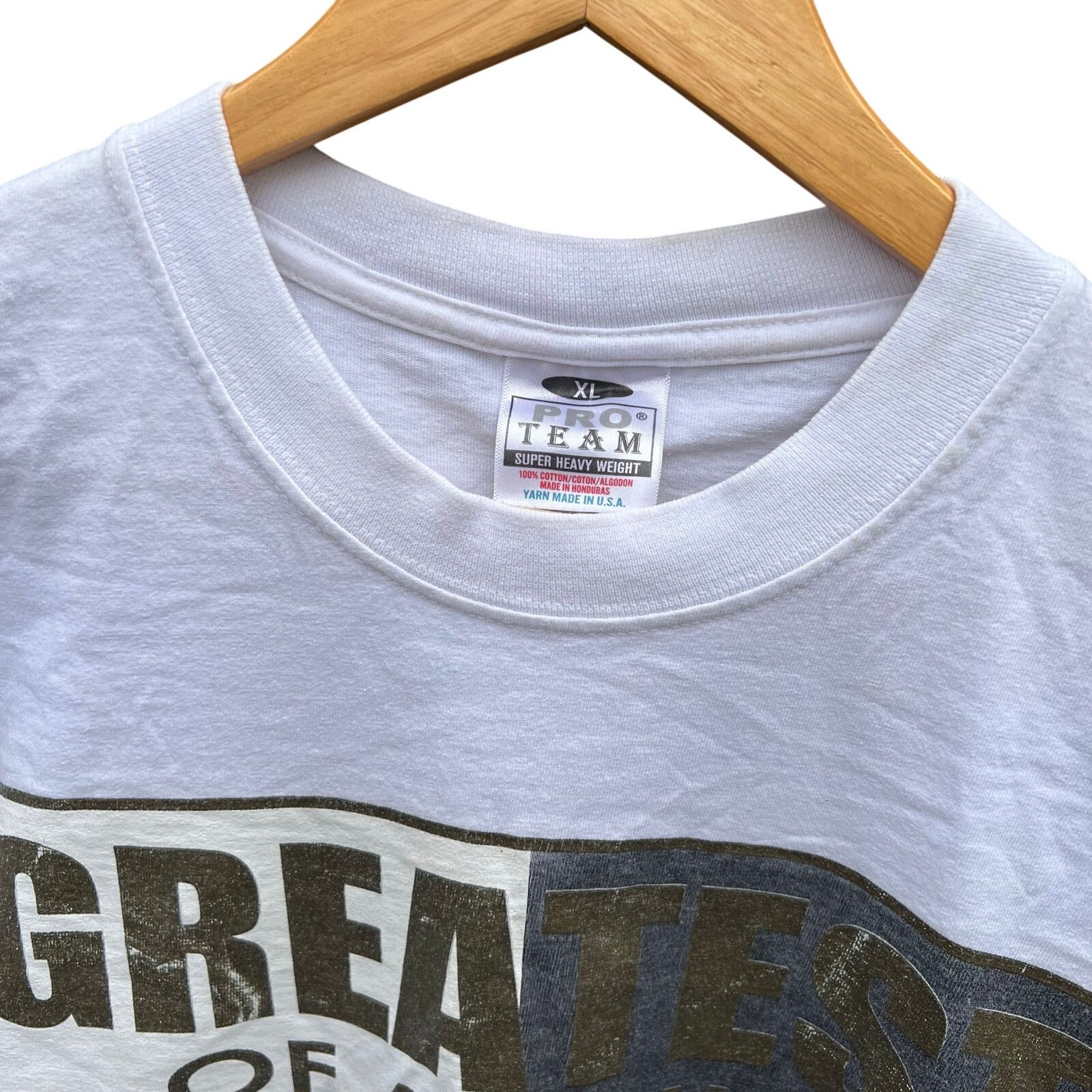 Other Vintage Y2K Biggie Smalls Tupac Greatest White Shirt XL 23x3 Size US XL / EU 56 / 4 - 3 Thumbnail