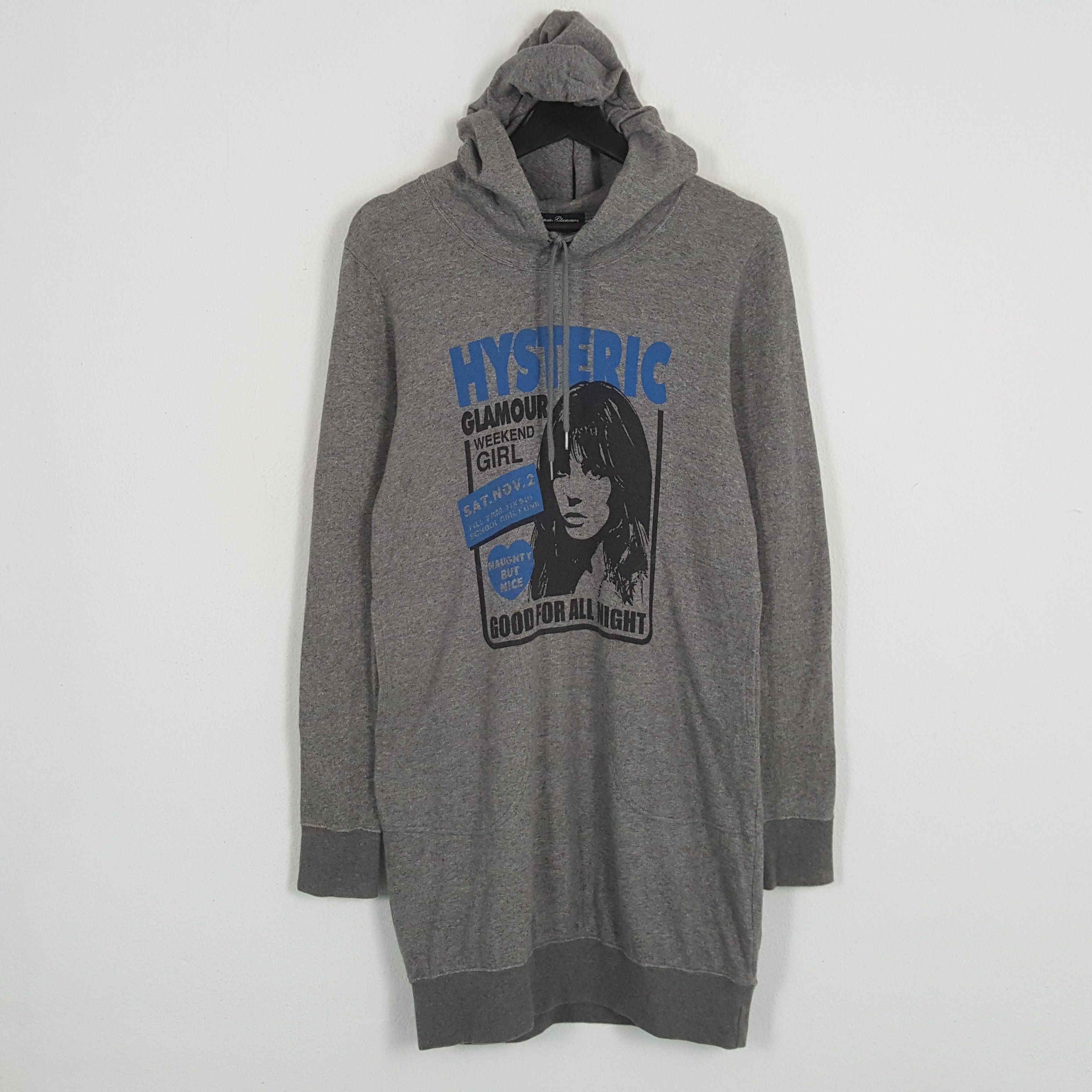 Hysteric Glamour × Japanese Brand × Vintage HYSTERIC GLAMOUR Japanese Brand Streetwear Hoodies Size XS / US 0-2 / IT 36-38 - 1 Thumbnail