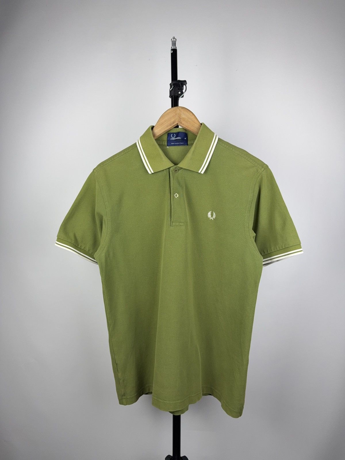 Designer × Fred Perry × Vintage Fred Perry Faded Polos T-Shirt size M Rare Vintage Size US M / EU 48-50 / 2 - 1 Thumbnail