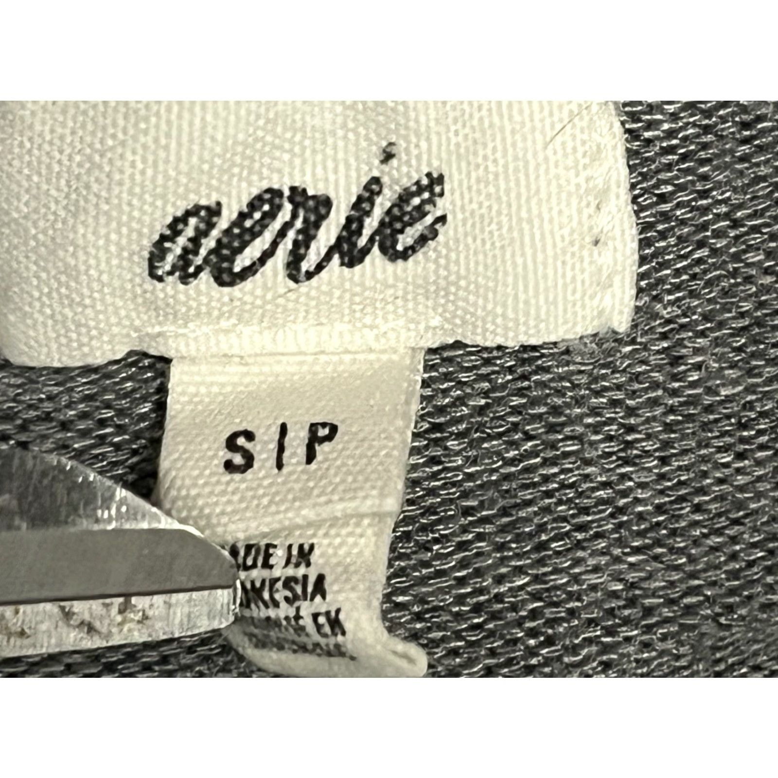 Vintage Aerie Tank Top Shirt Women S Gray Scoop Neck Cotton Blend Knit Sleeveless Pullover Basic Regular Summer Size S / US 4 / IT 40 - 5 Thumbnail