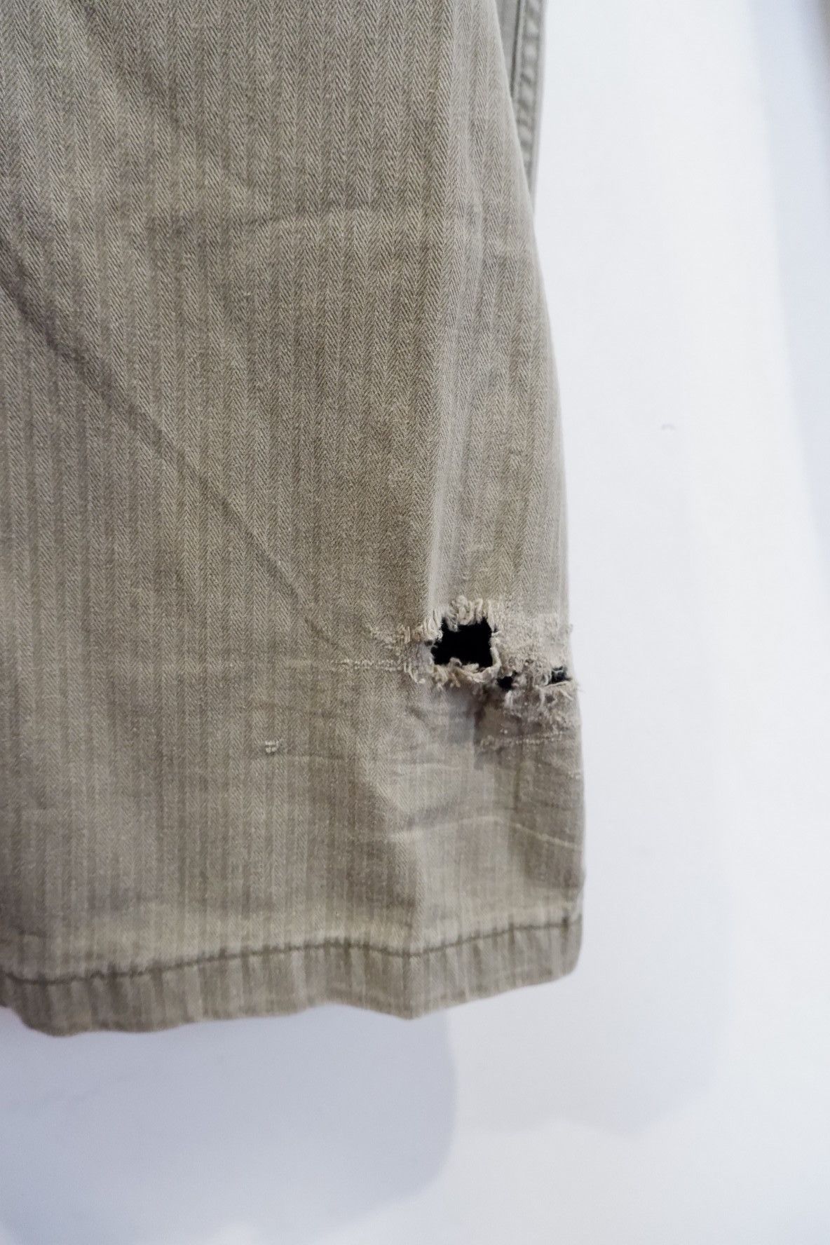 Japanese Brand Vintage Johnbull HBT Monkey Fatigue Pants Size US 30 / EU 46 - 6 Thumbnail