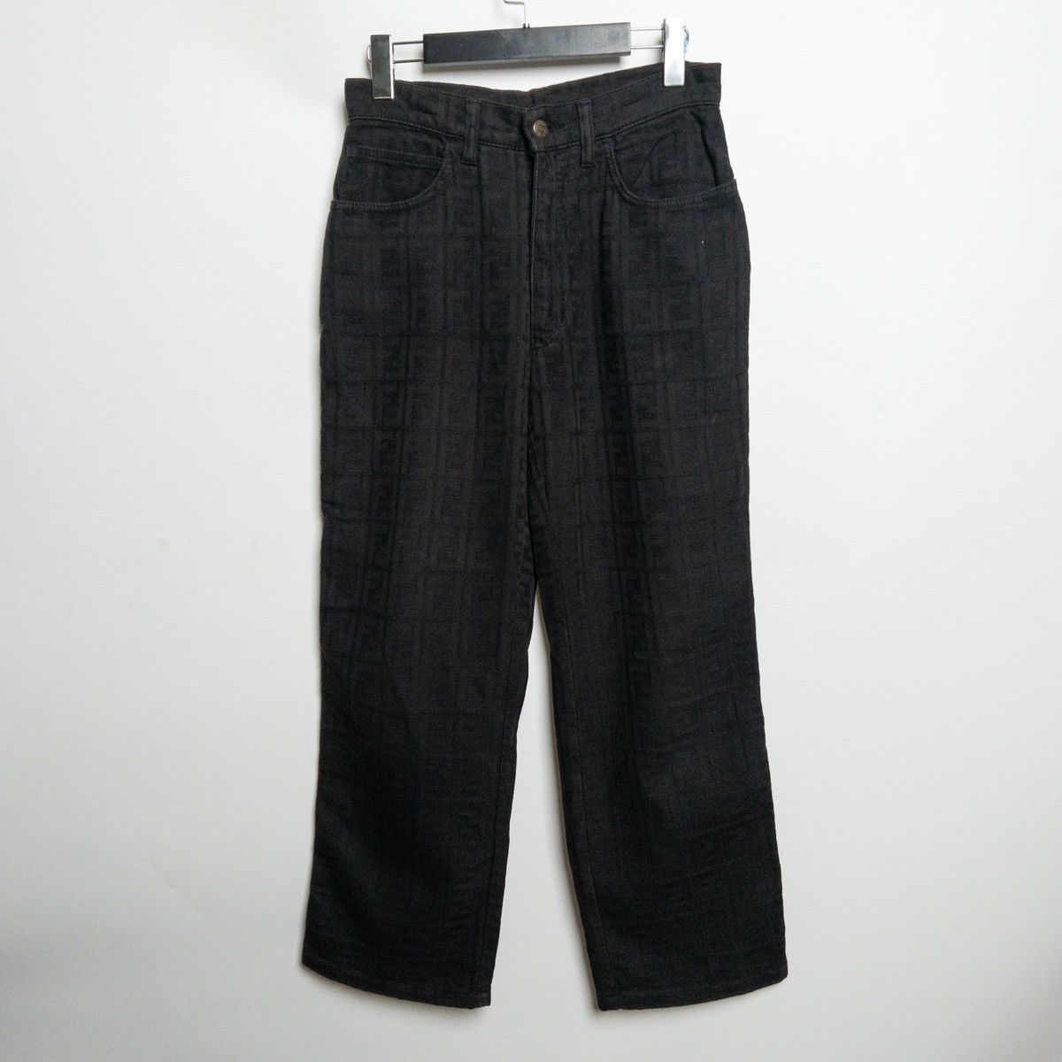 Fendi Fendi monogram pant Size 27" / US 4 / IT 40 - 1 Thumbnail