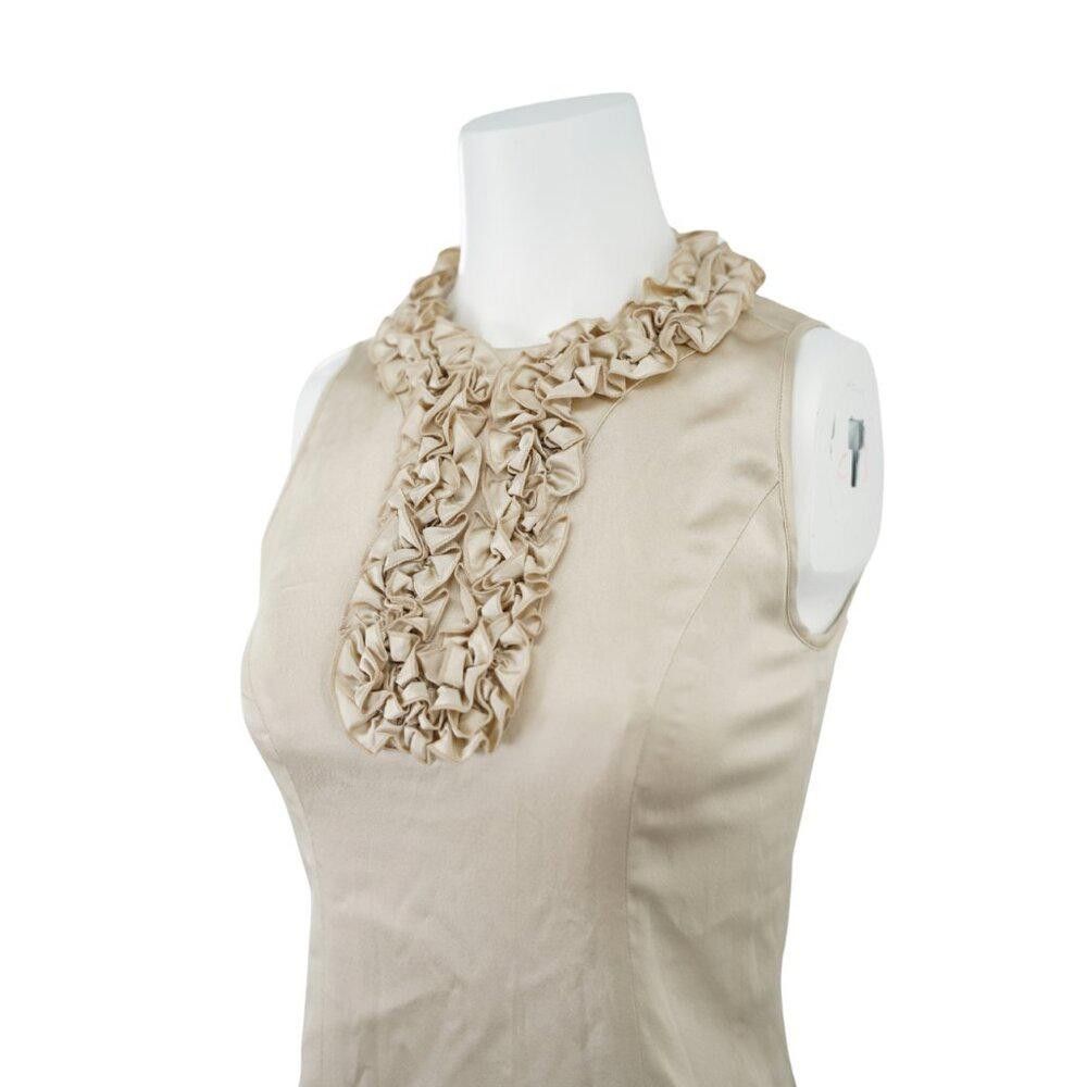 Designer Etcetera Silk Ruffle Tank Size 0 Size XS / US 0-2 / IT 36-38 - 3 Thumbnail